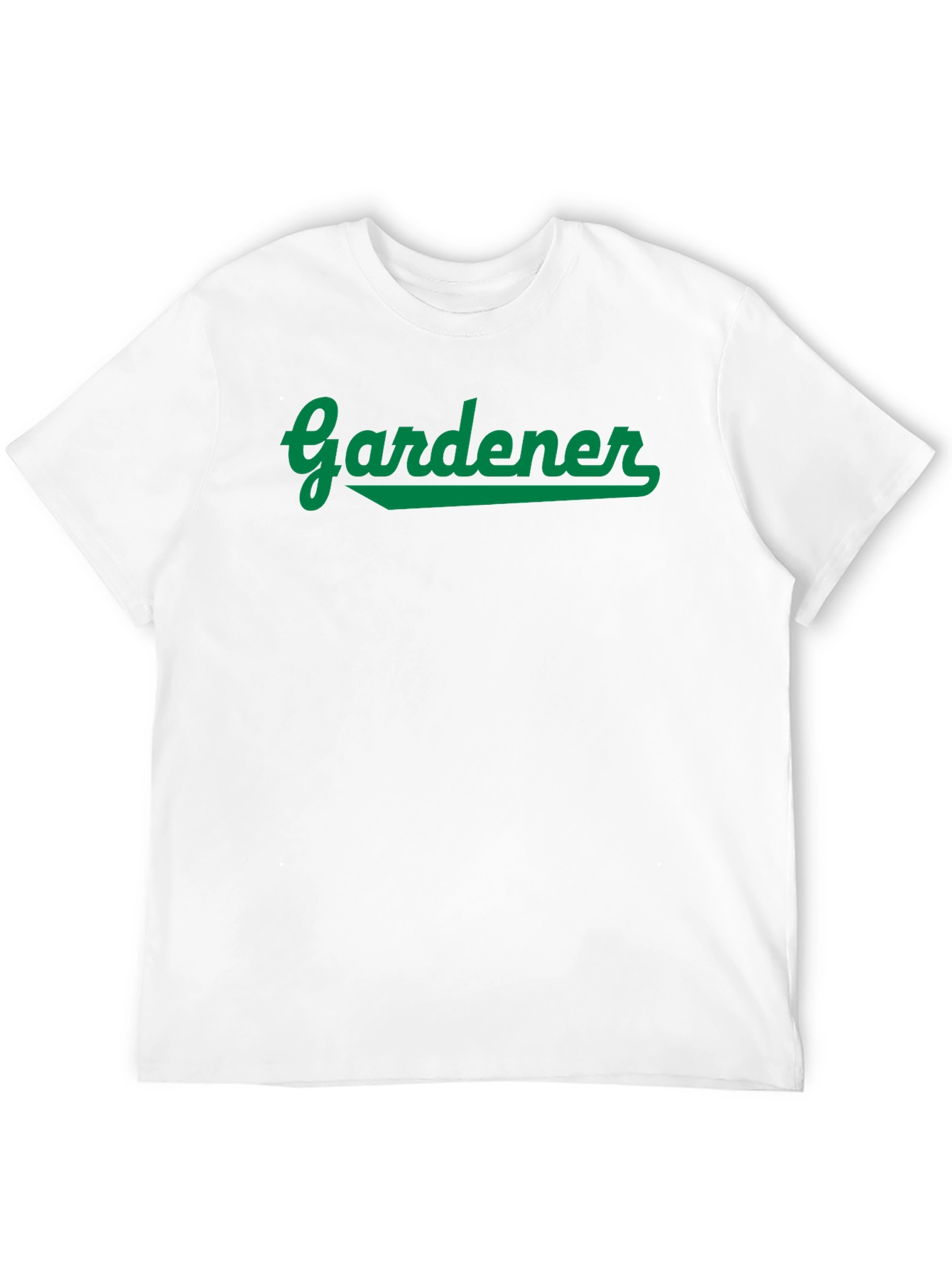 Gardener Graphic T-Shirt - Black Cotton Tee - 12
