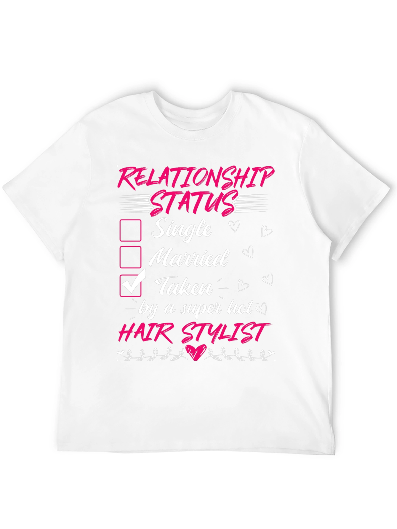 Black Taken by a Hot Hair Stylist T-Shirt view 12