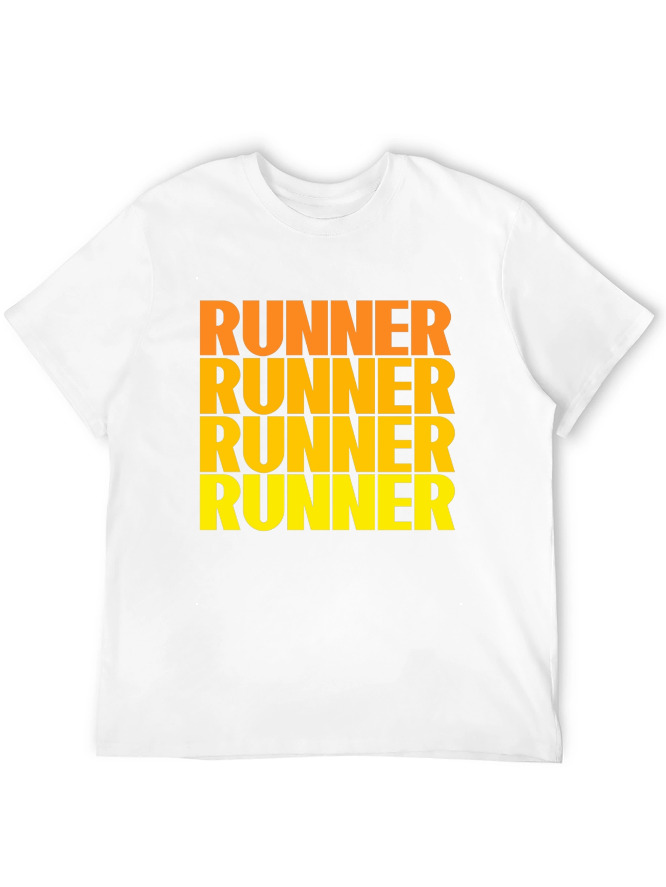 Runner Text Graphic Black T-Shirt - 12