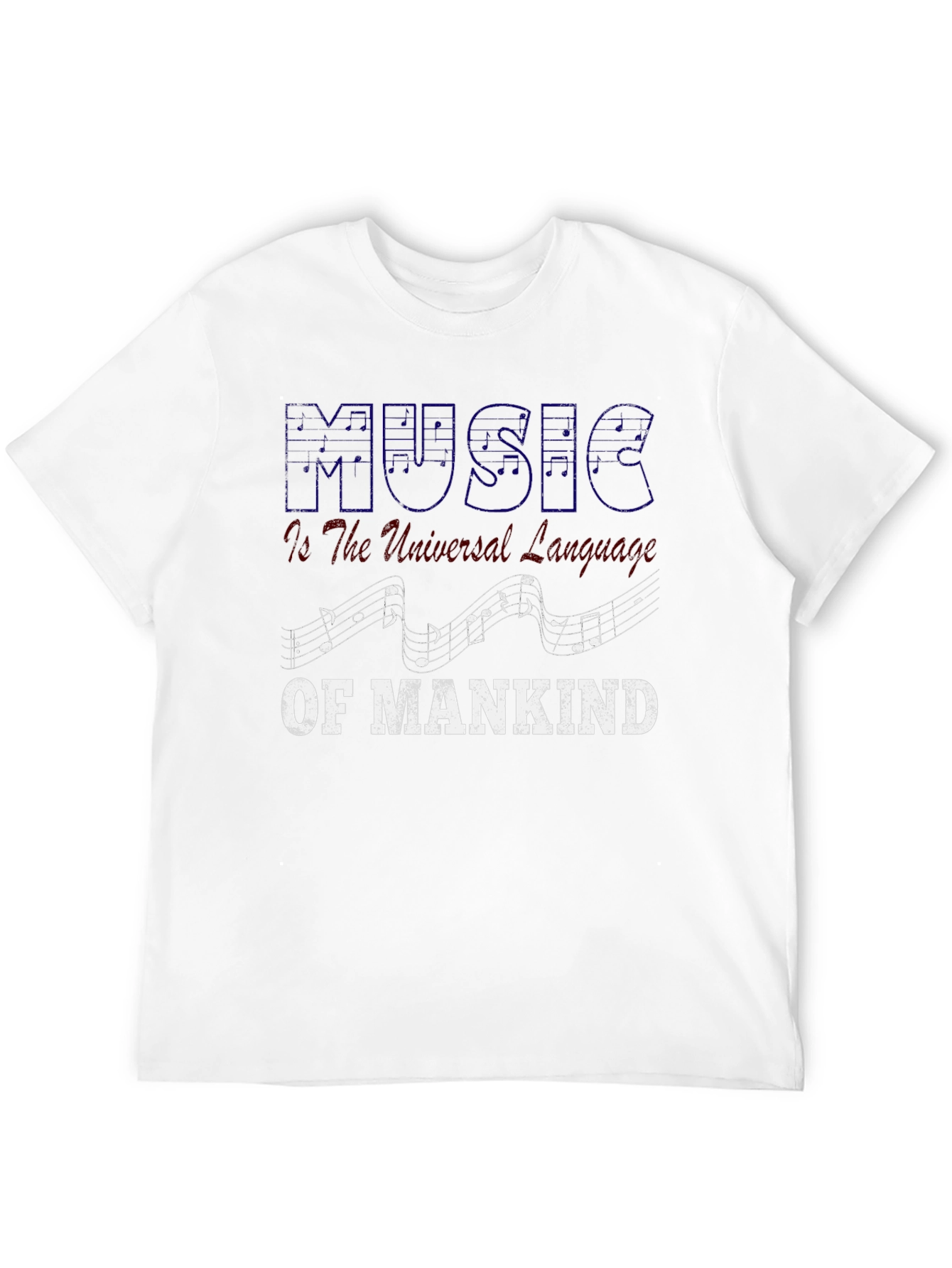Black Music is the Universal Language Graphic Tee view 12