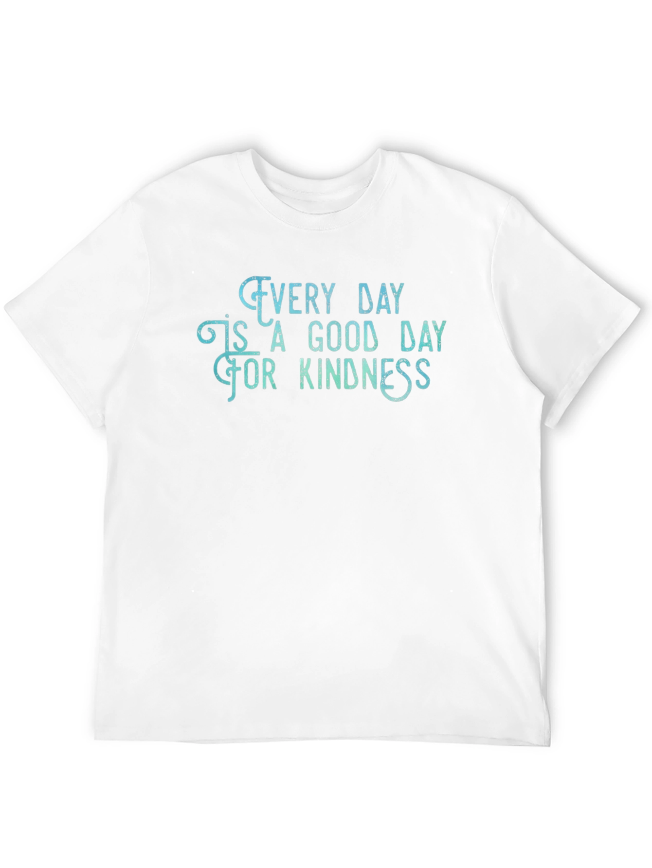 Black Kindness Everyday Graphic Tee - Black Unisex view 12