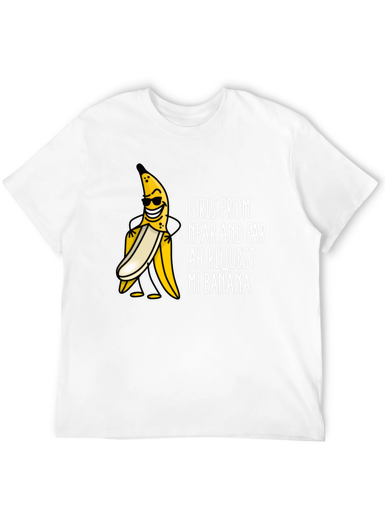 Black Girls Want My Banana T-Shirt view 12