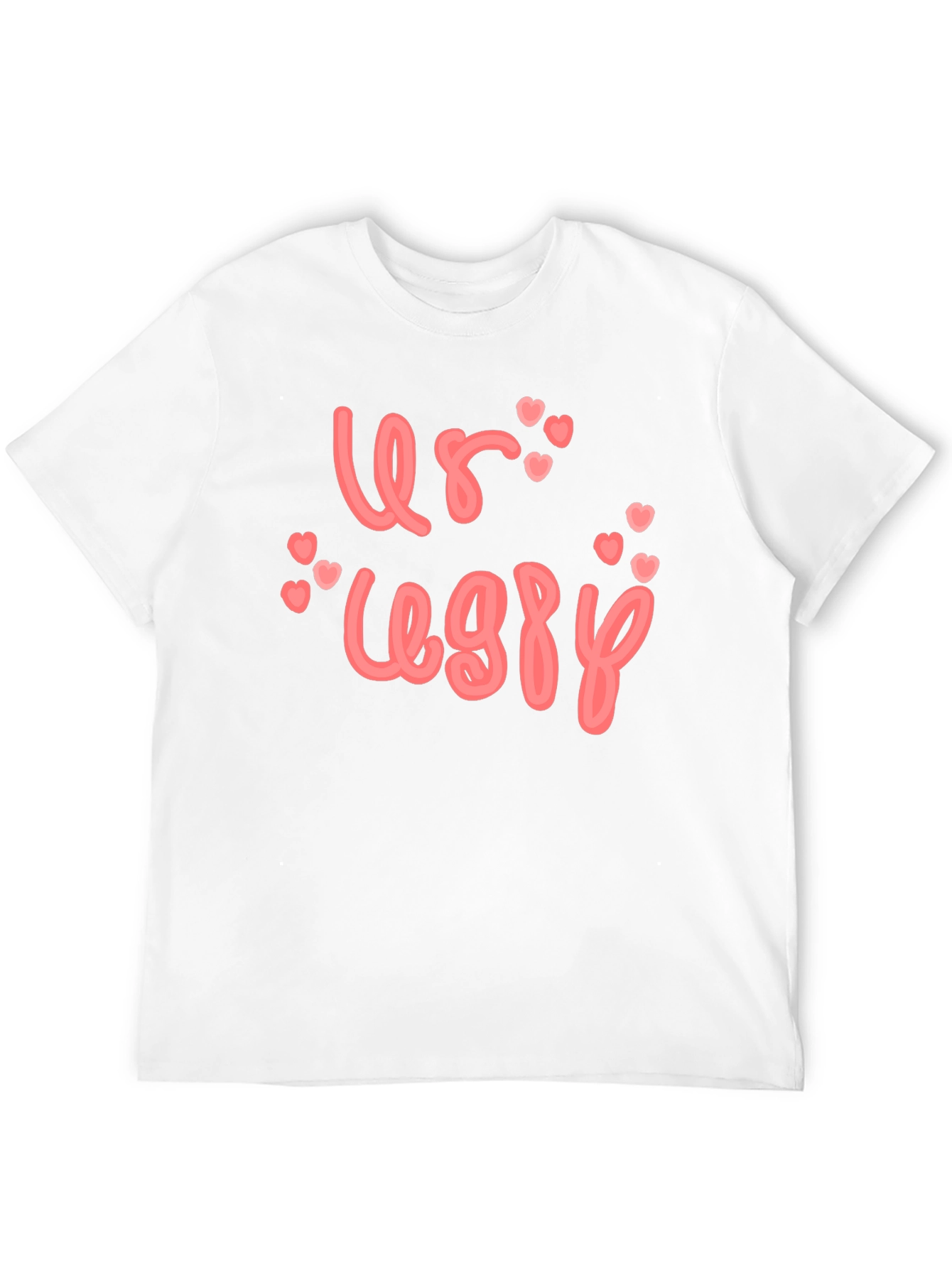 Black Ur Worthy Graphic Tee - Soft Black Cotton T-Shirt view 12