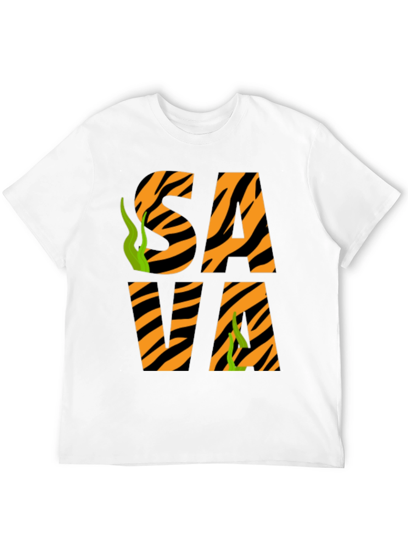 Black Sava Tiger Stripe T-Shirt view 12
