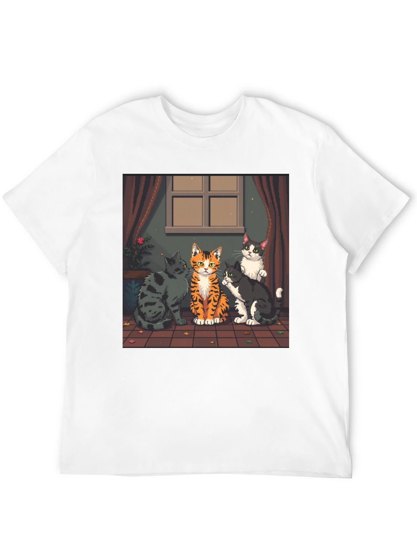 Black Cats Crew T-Shirt view 12