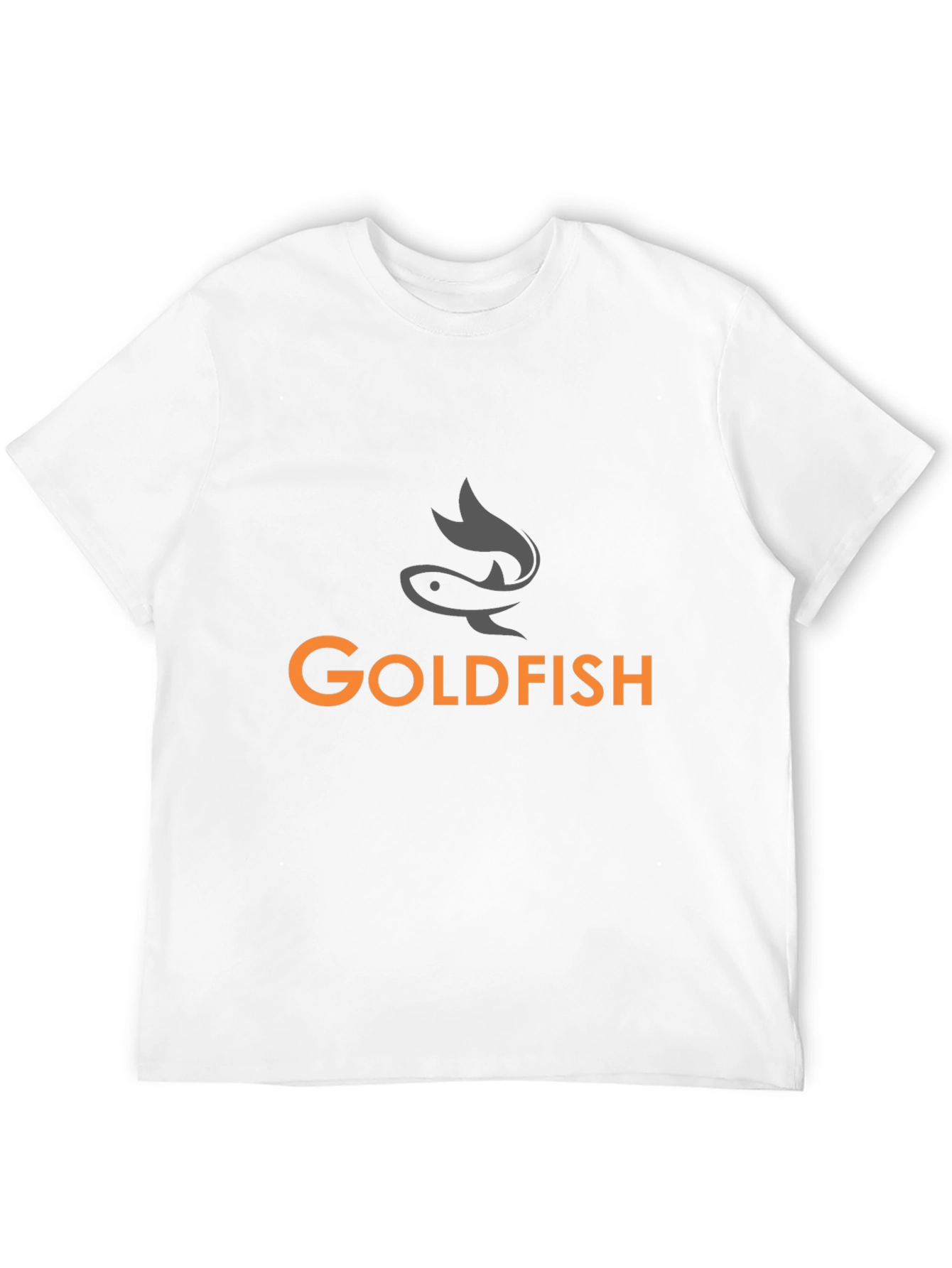 Black Goldfish Graphic Tee - Black Cotton T-Shirt view 12