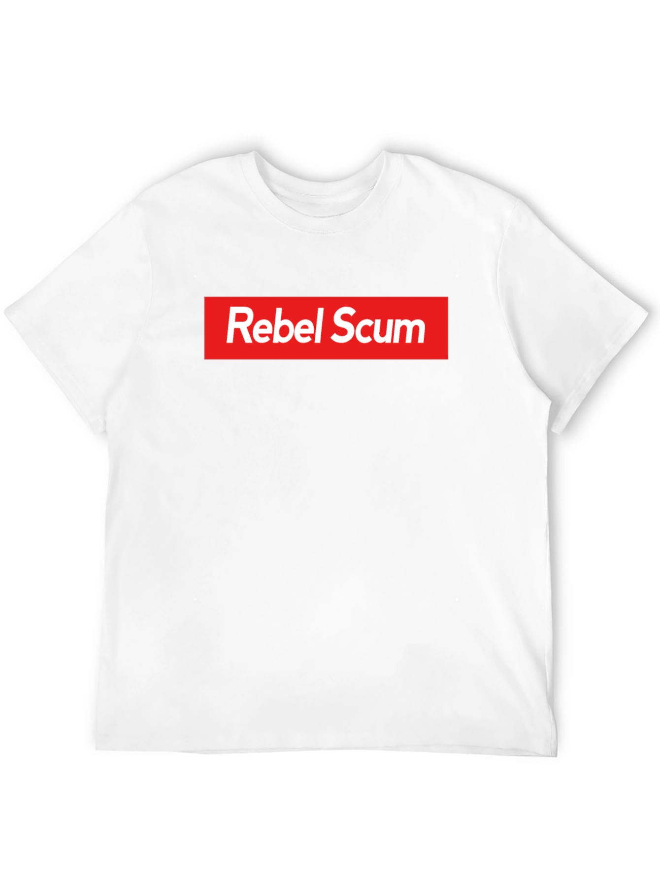 Black Rebel Scum Graphic Tee - Supreme Style view 12