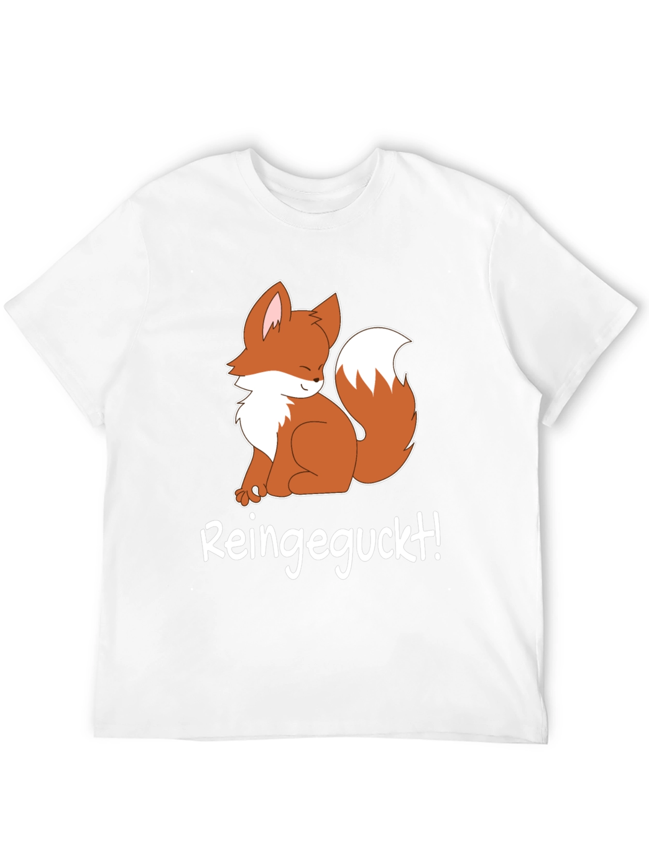 Black Cute Fox Graphic T-Shirt - Reingeguckt! view 12