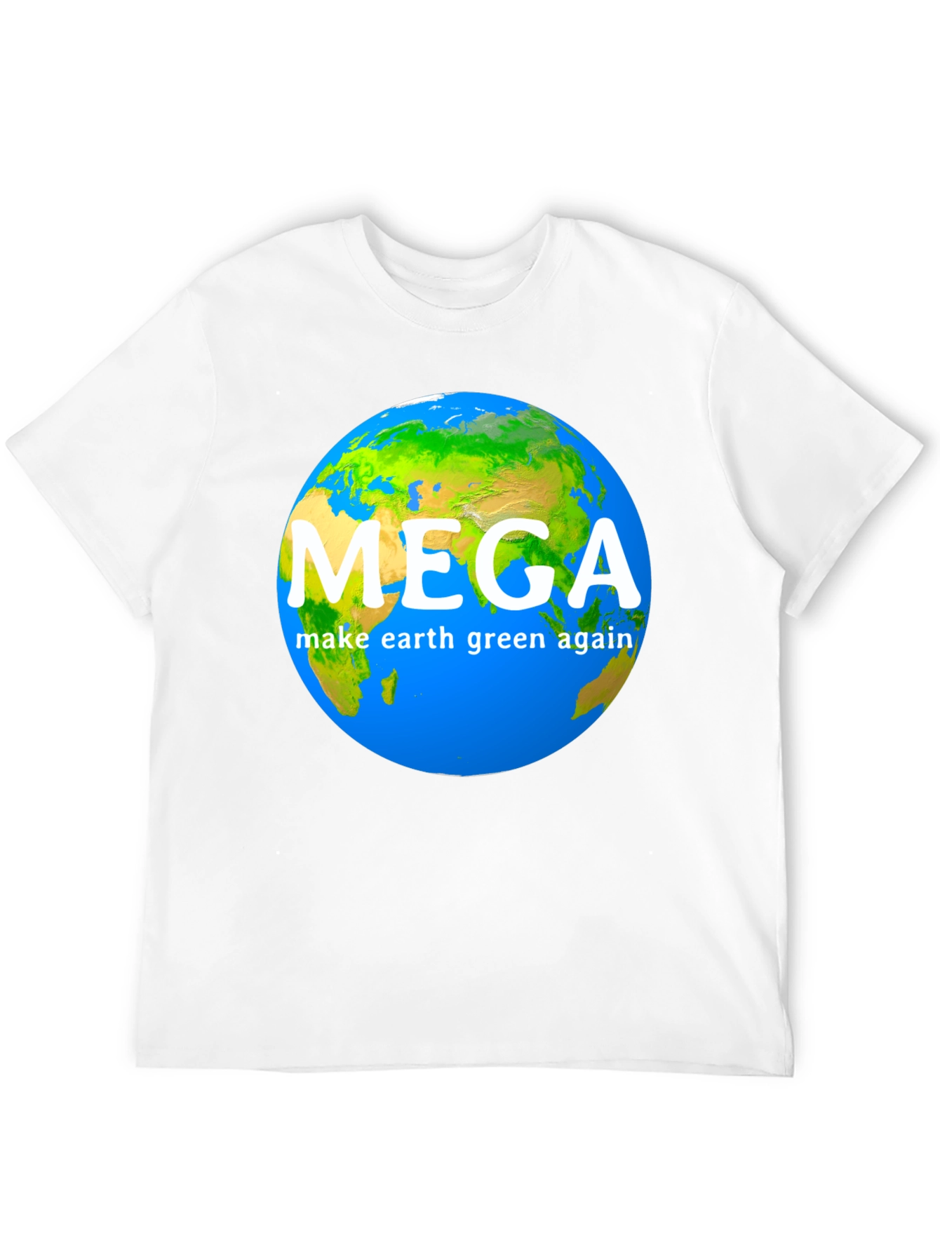 Black MEGA Make Earth Green Again T-Shirt view 12