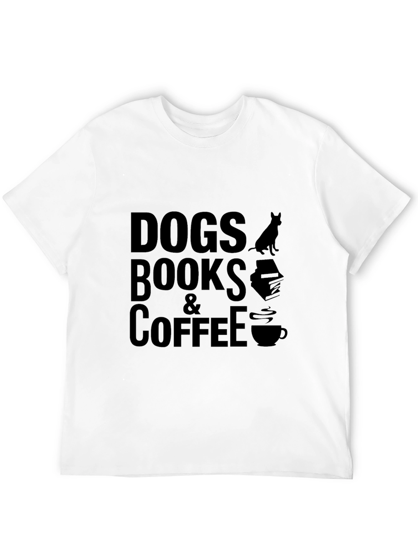 Black Dogs Books & Coffee Graphic Tee view 12