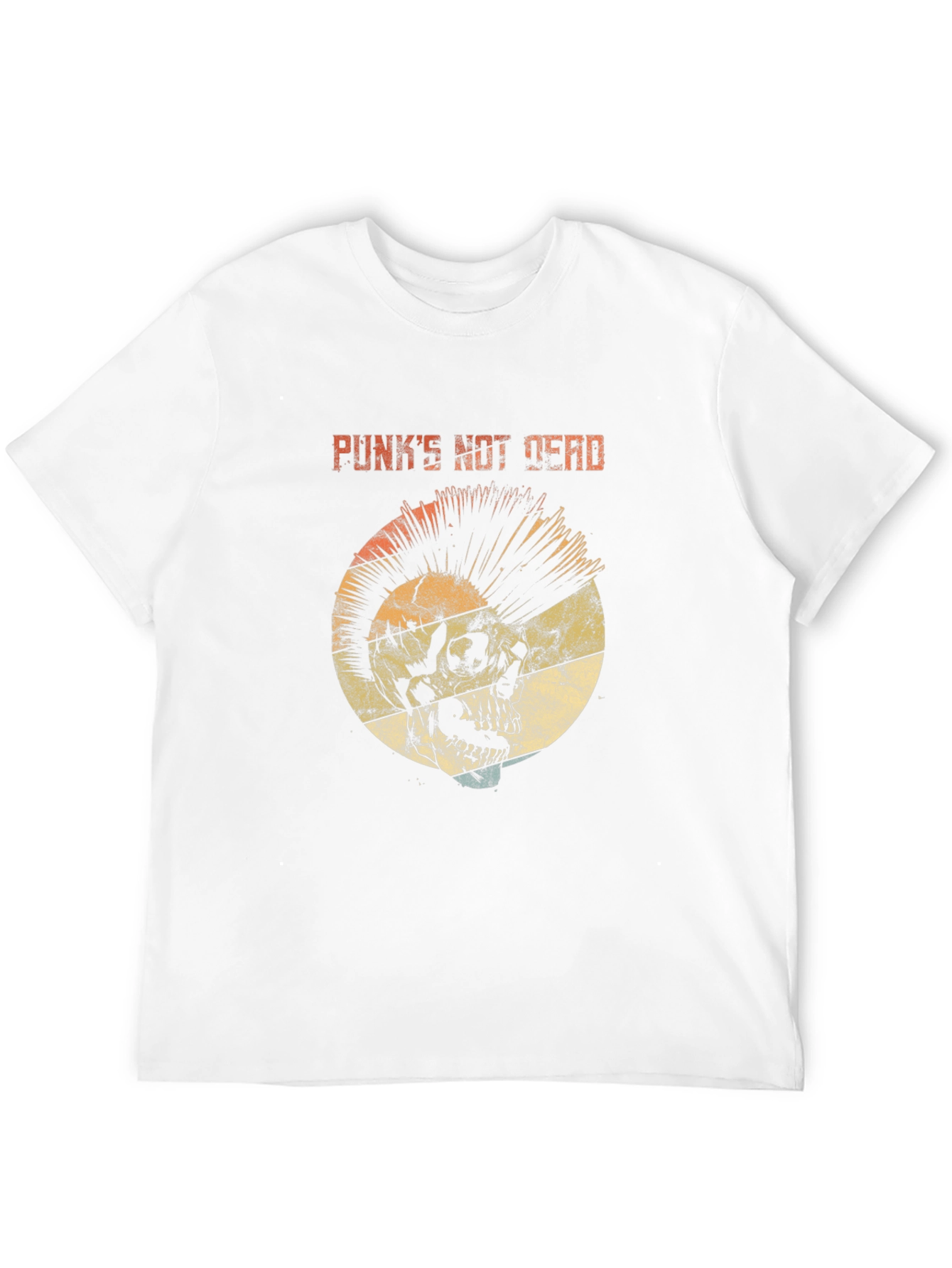 Black Punk's Not Dead Graphic Tee view 12