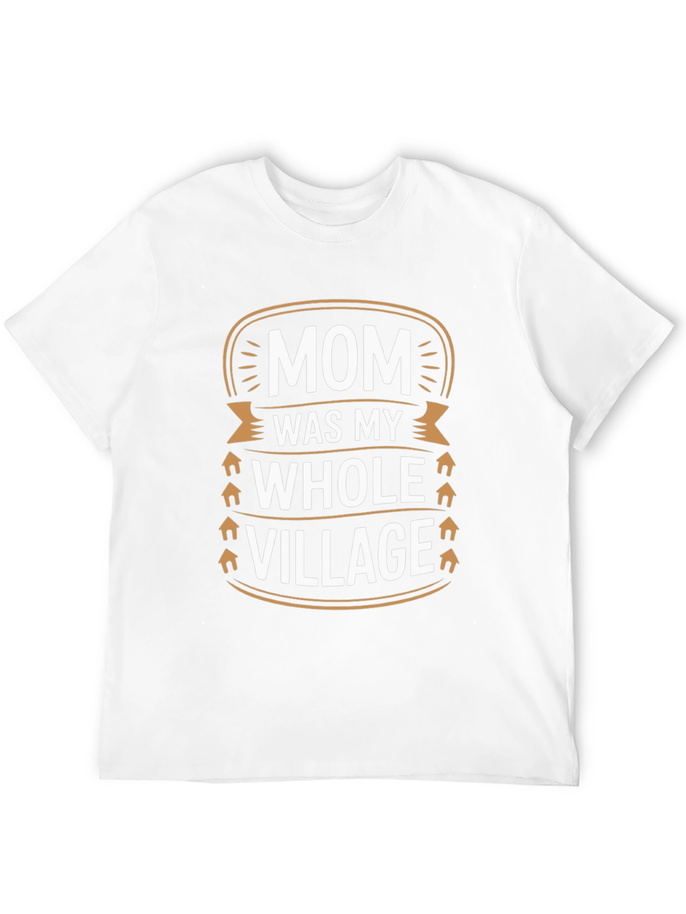 Black Mom Was My Whole Village T-Shirt - Unisex view 12