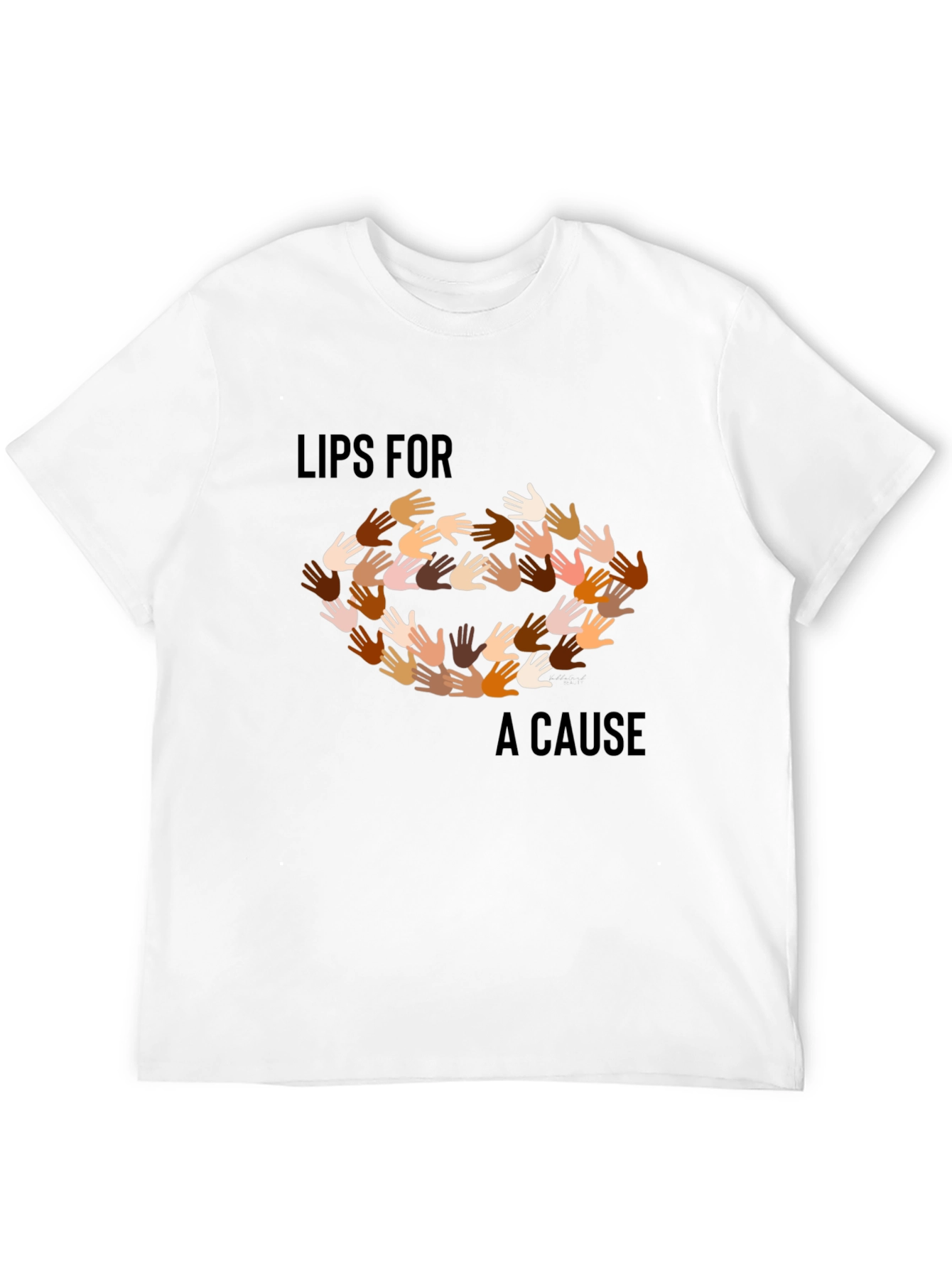 Black Lips For A Cause T-Shirt view 12