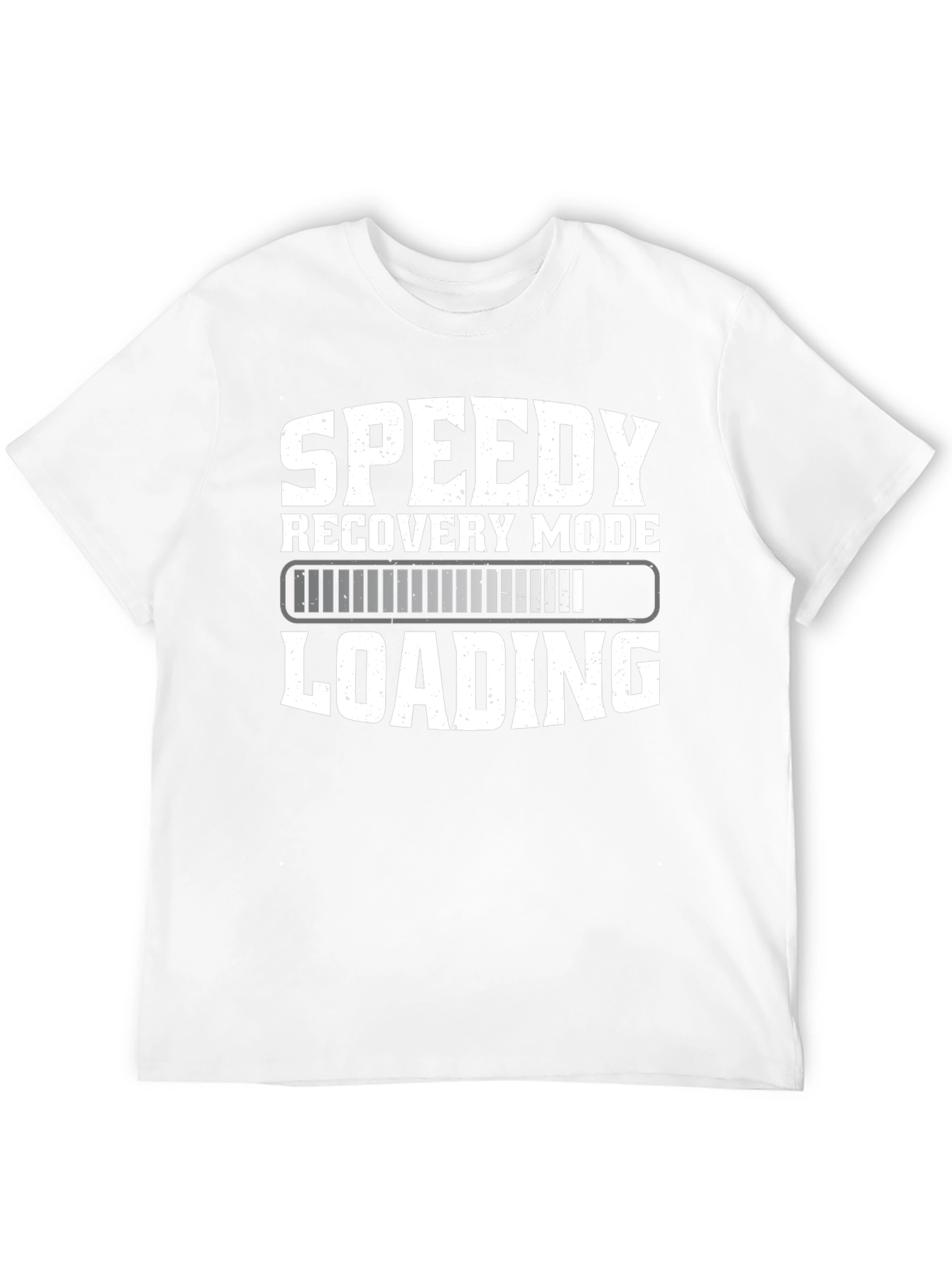 Black Speedy Recovery Mode Loading T-Shirt view 12