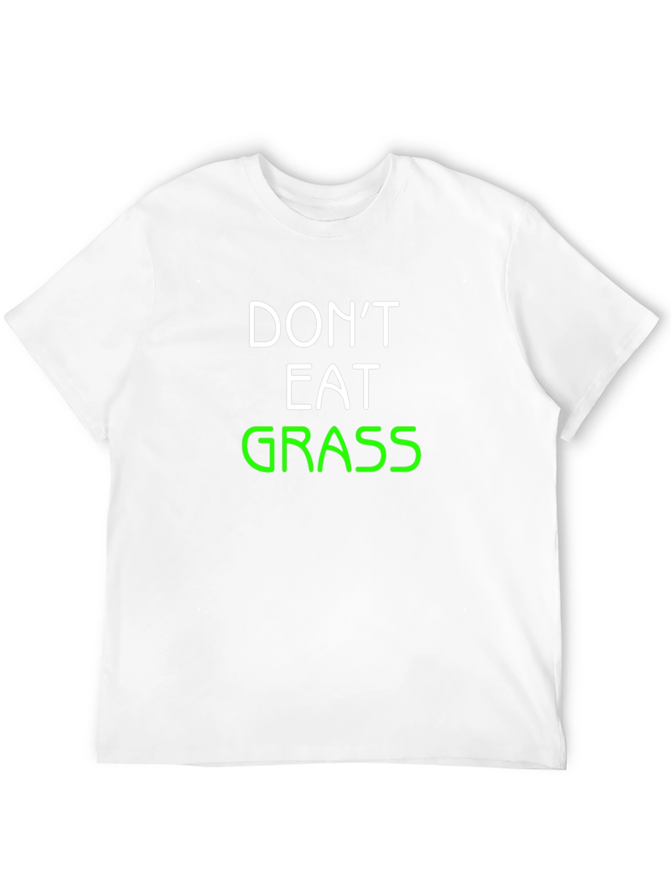 Black Don't Eat Grass T-Shirt - Funny Graphic Tee view 12