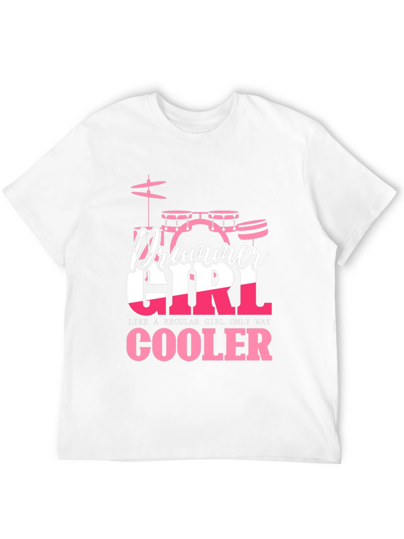Black Drummer Girl Tee - Cooler Than Regular! view 12