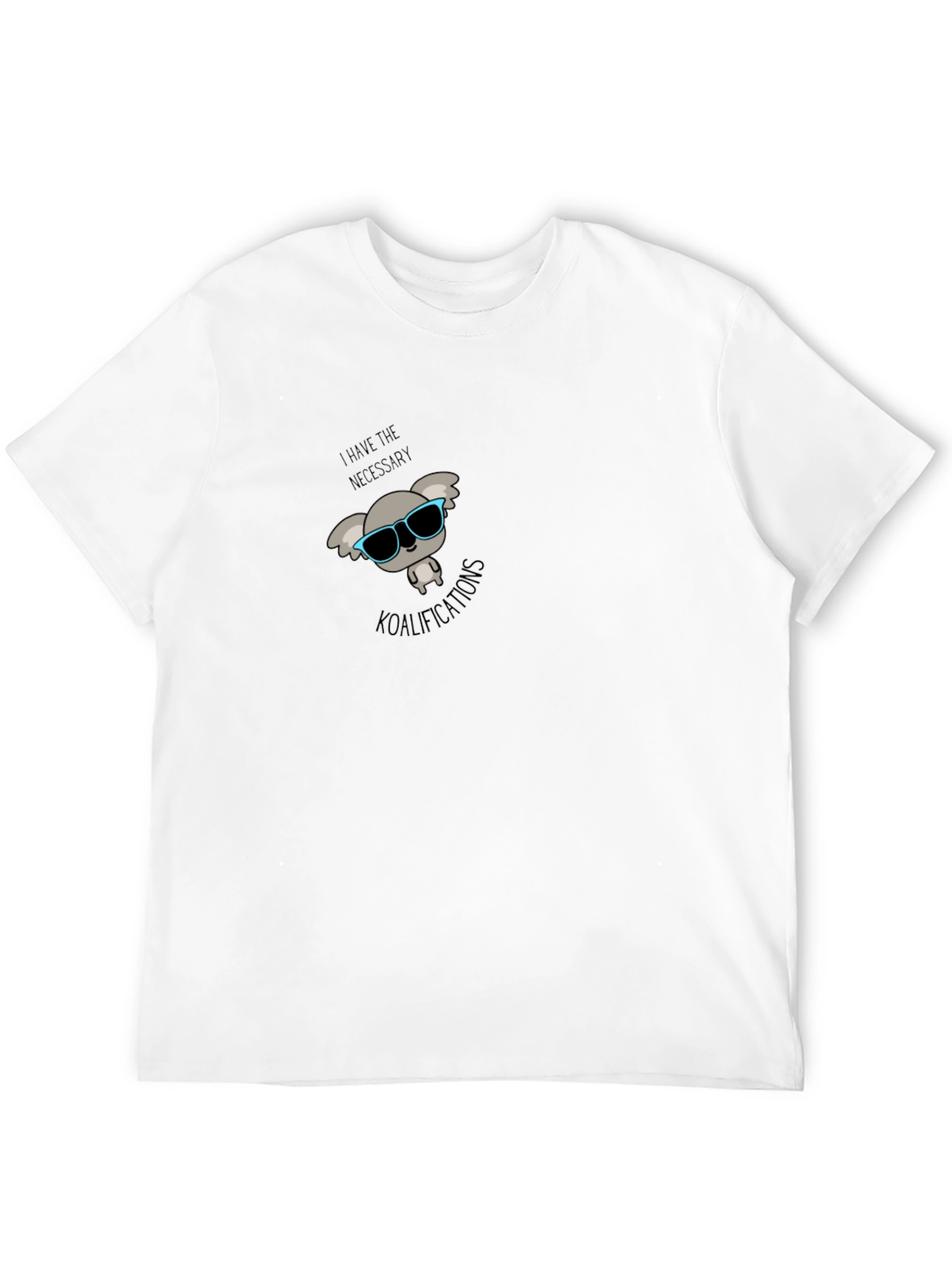 Black Koala-fications T-Shirt - Funny Koala Tee view 12