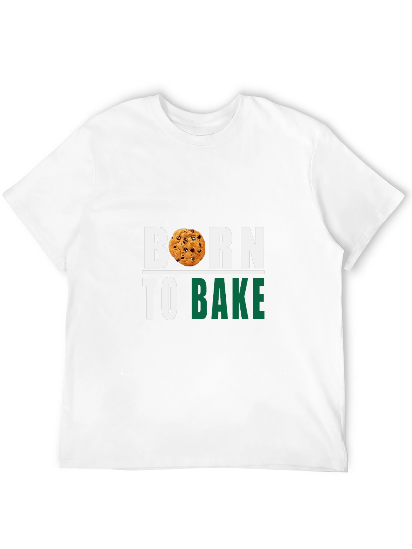 Black Born to Bake T-Shirt - Baking Lover Apparel view 12