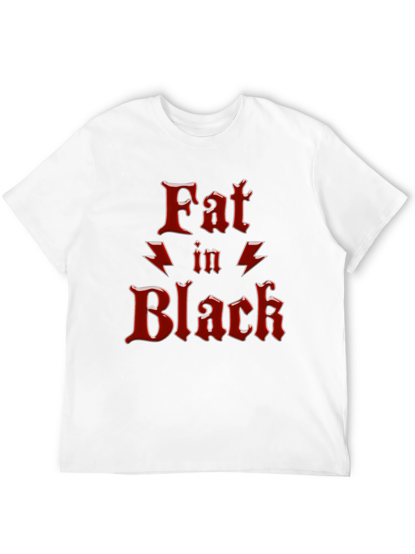 Black Fat In Black Graphic T-Shirt view 12