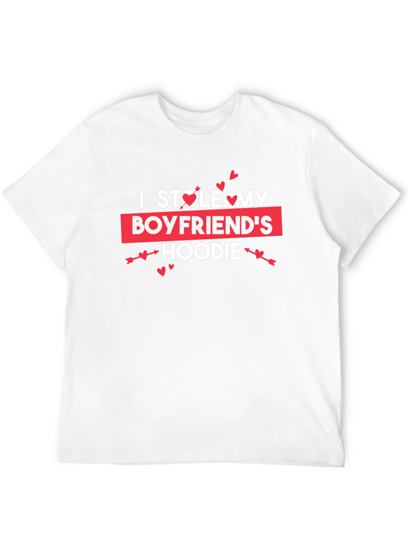 Black I Stole My Boyfriend's Hoodie T-Shirt view 12