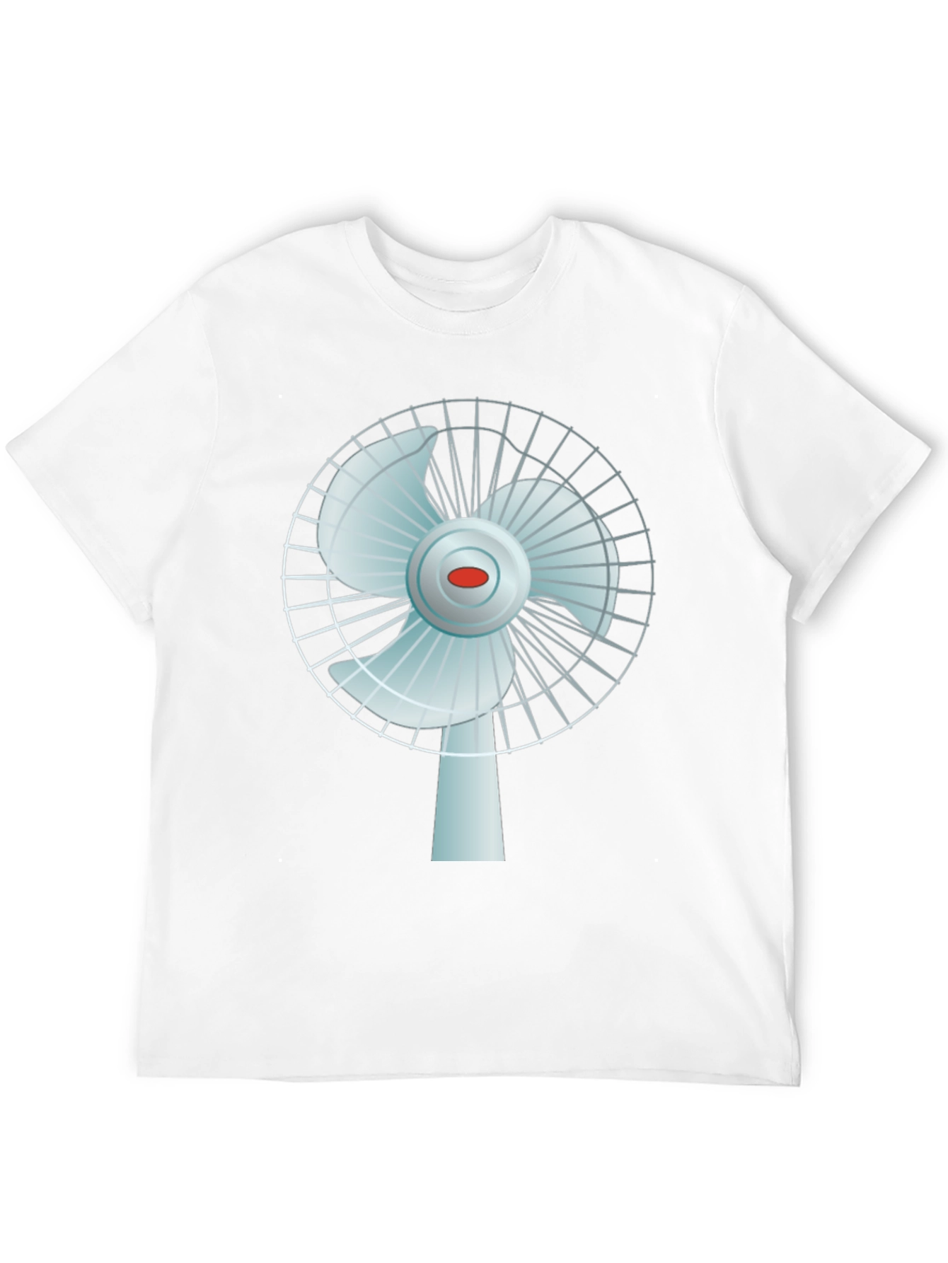 Black Novelty Fan Graphic T-Shirt view 12
