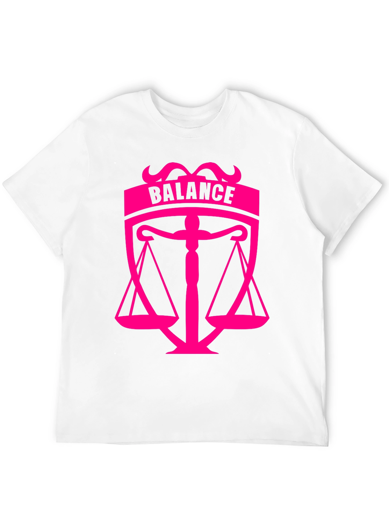 Black Balance Graphic Black T-Shirt view 12