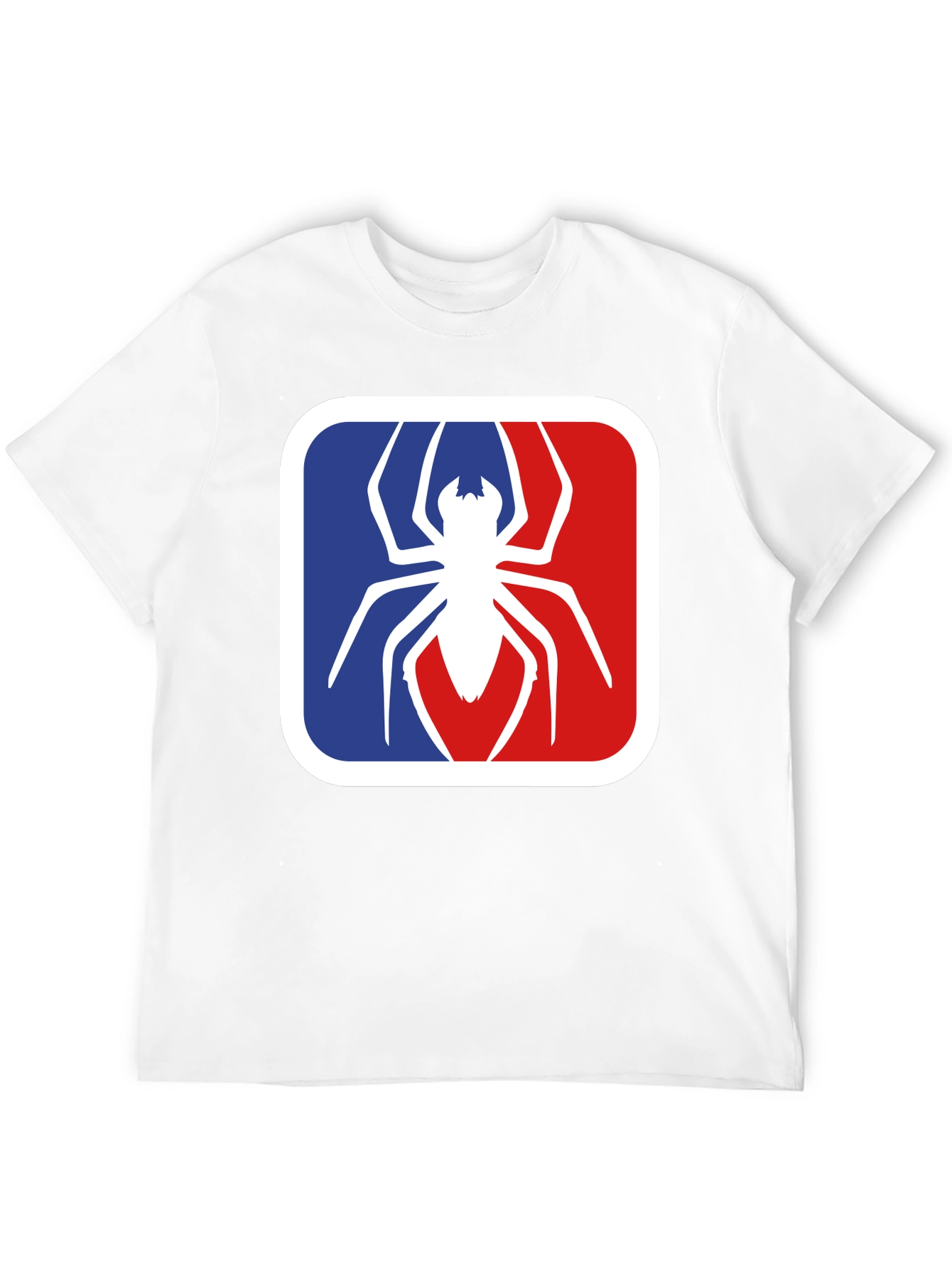Black Spider Graphic Tee - Black Cotton Blend T-Shirt view 12