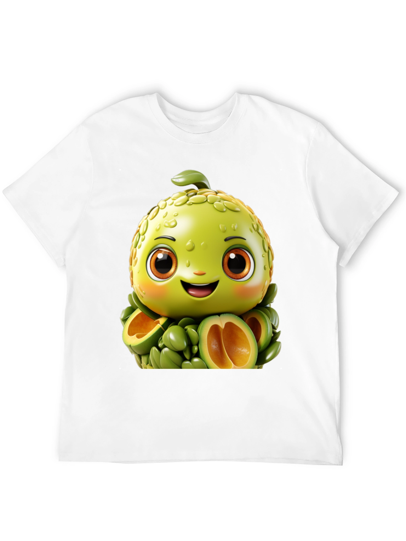 Black Avocado Character T-Shirt view 12