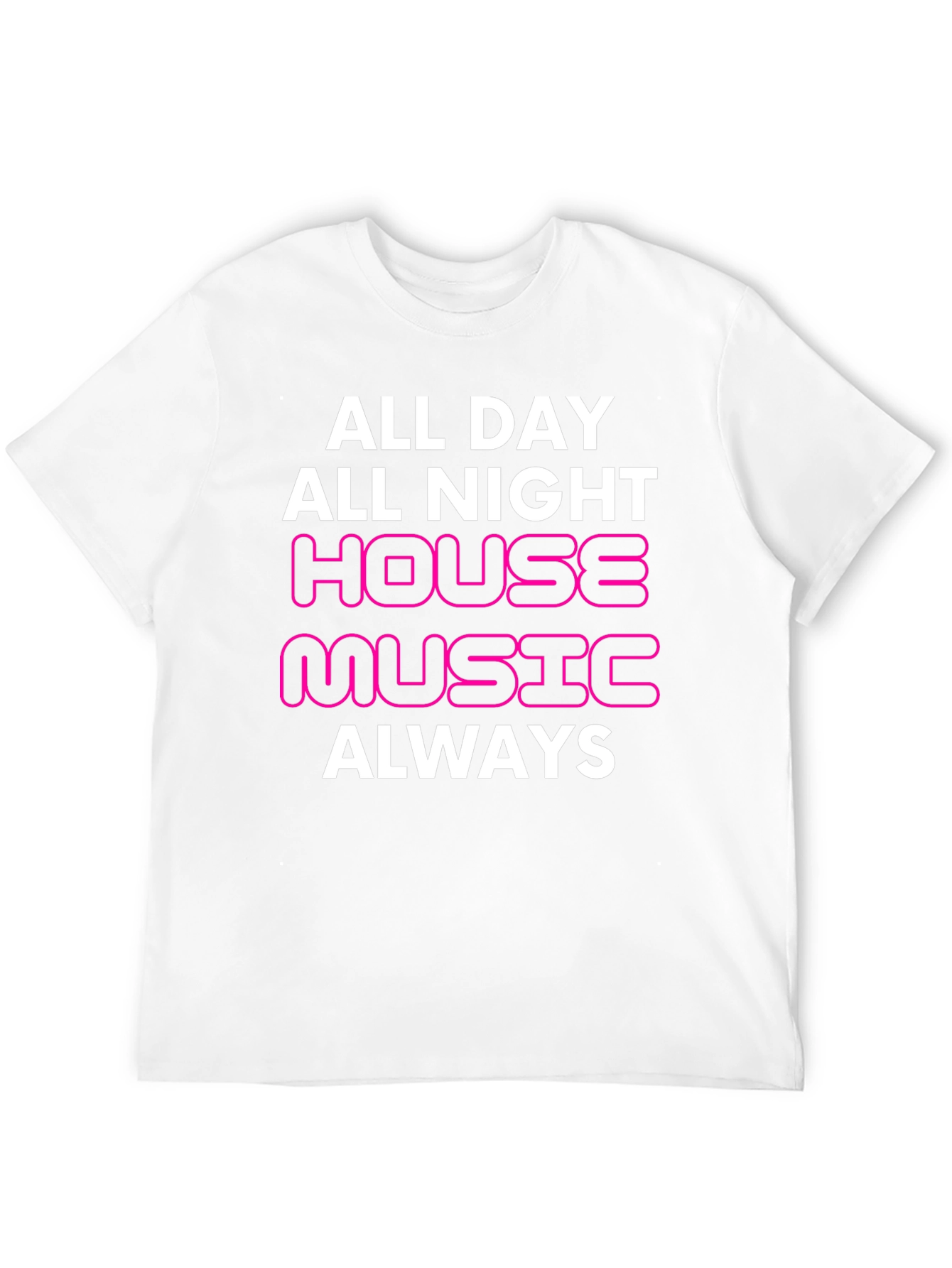 Black House Music Always T-Shirt view 12
