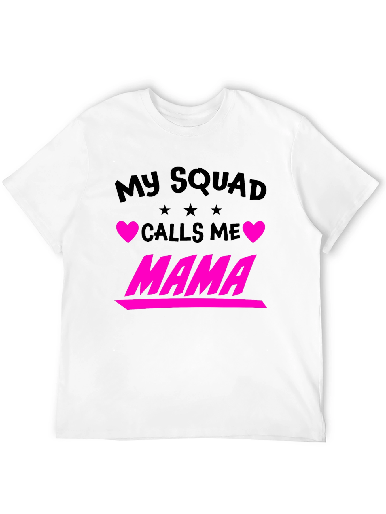 Black My Squad Calls Me Mama Graphic Tee view 12