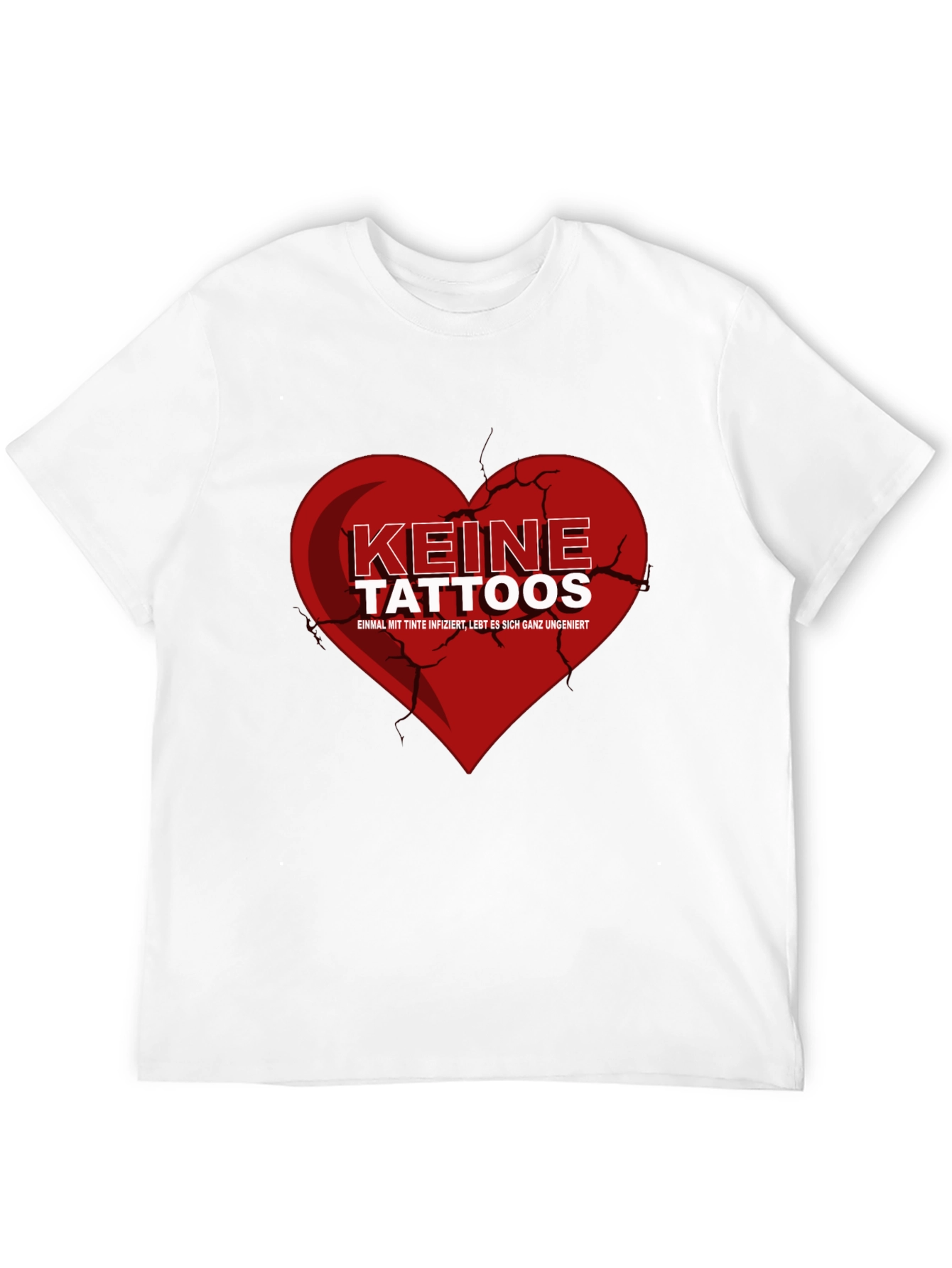 Black Keine Tattoos Graphic Tee - Black view 12
