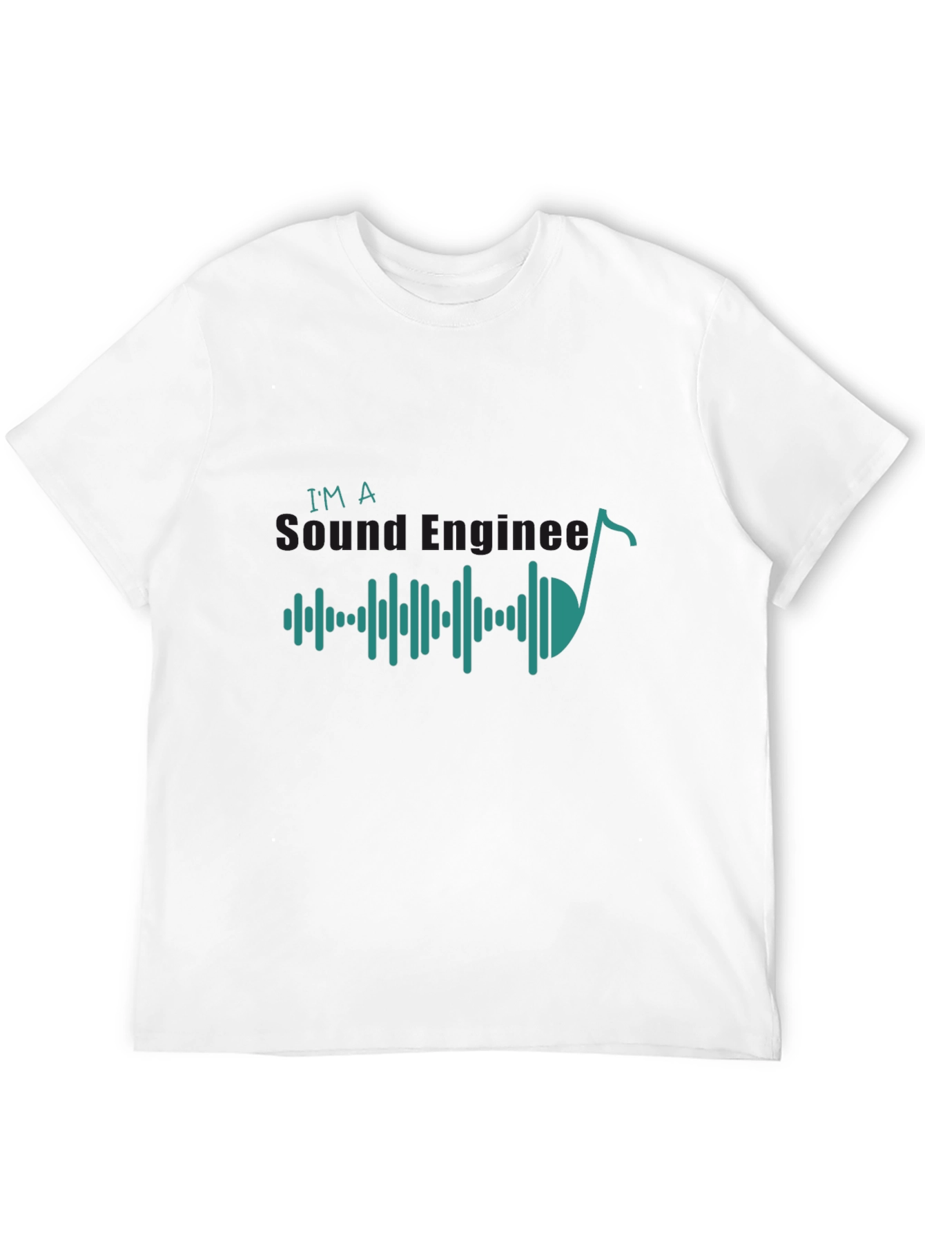 Black Sound Engineer Graphic Tee - Music Lover Shirt view 12