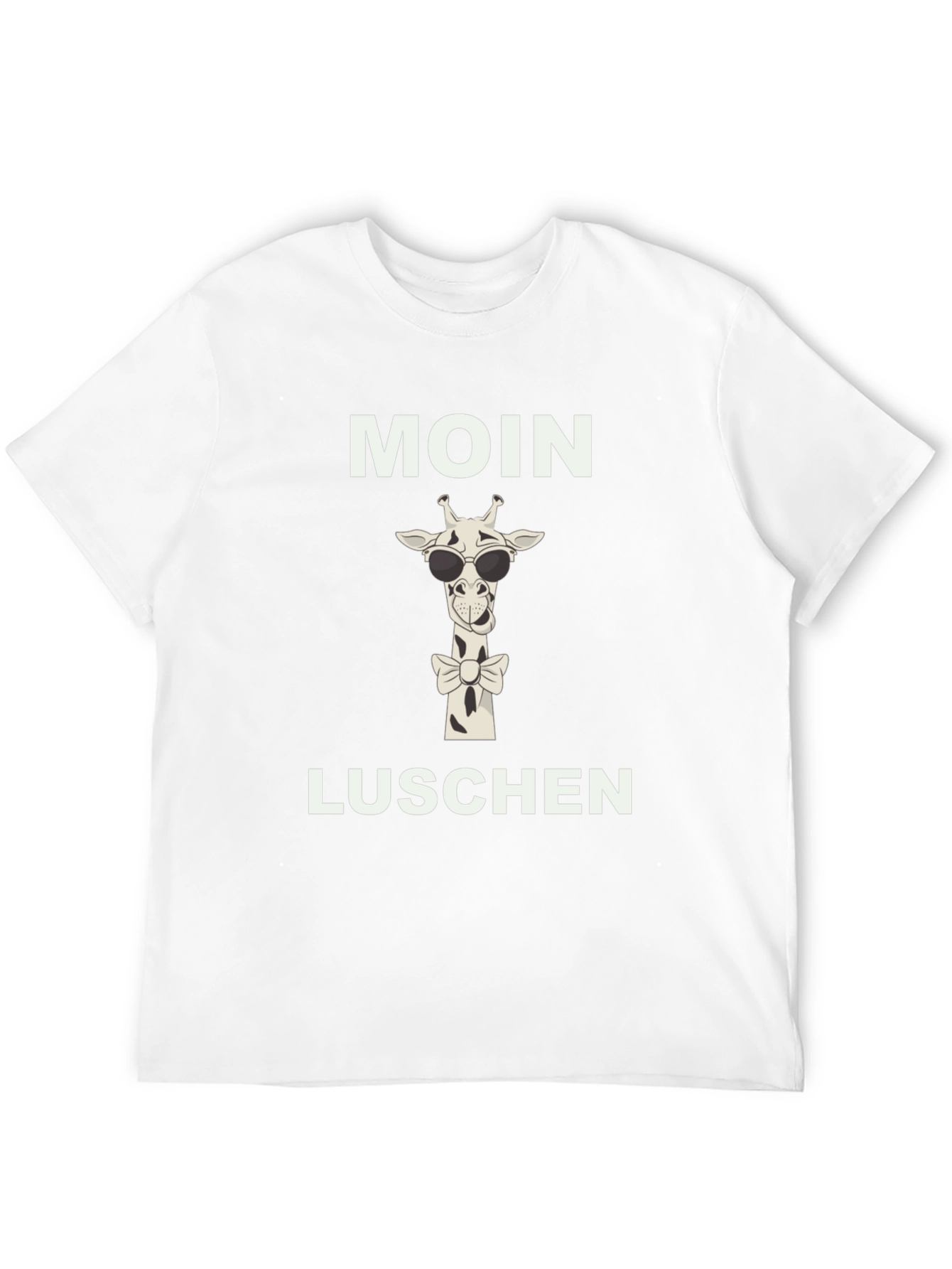 Black Moin Luschen Giraffe Graphic Tee view 12