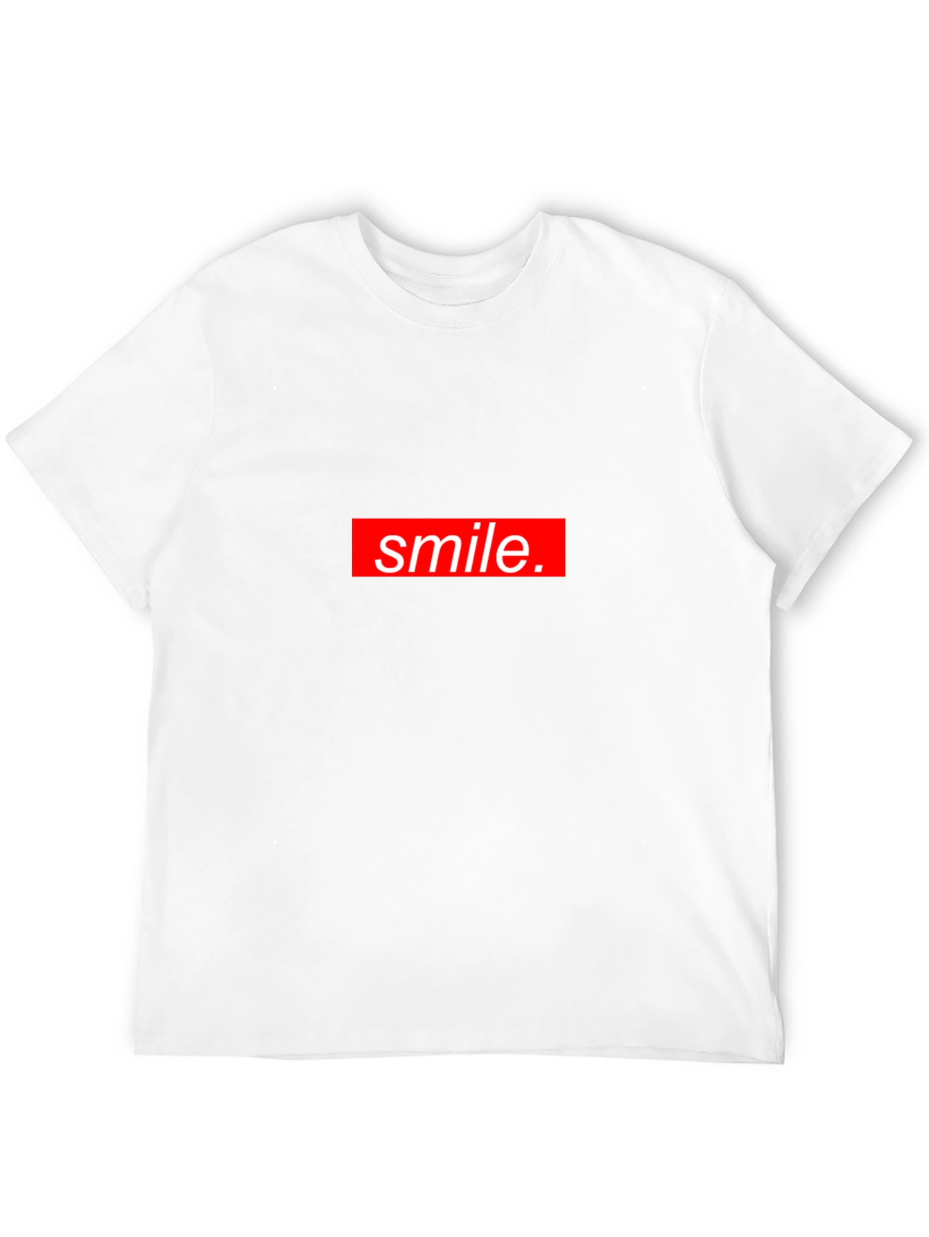 Black Smile Graphic Tee - Trendy Streetwear view 12