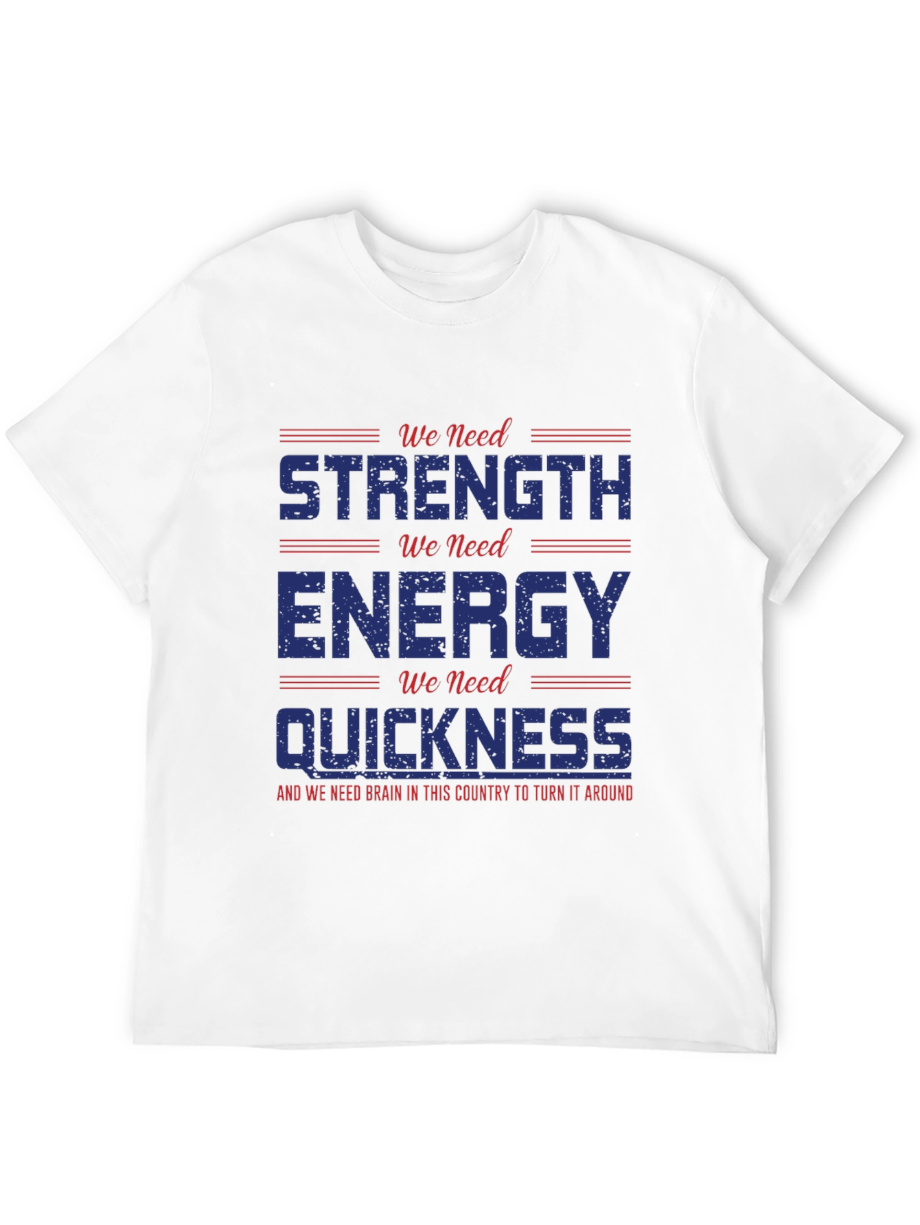 Black Strength Energy Quickness Graphic Tee view 12