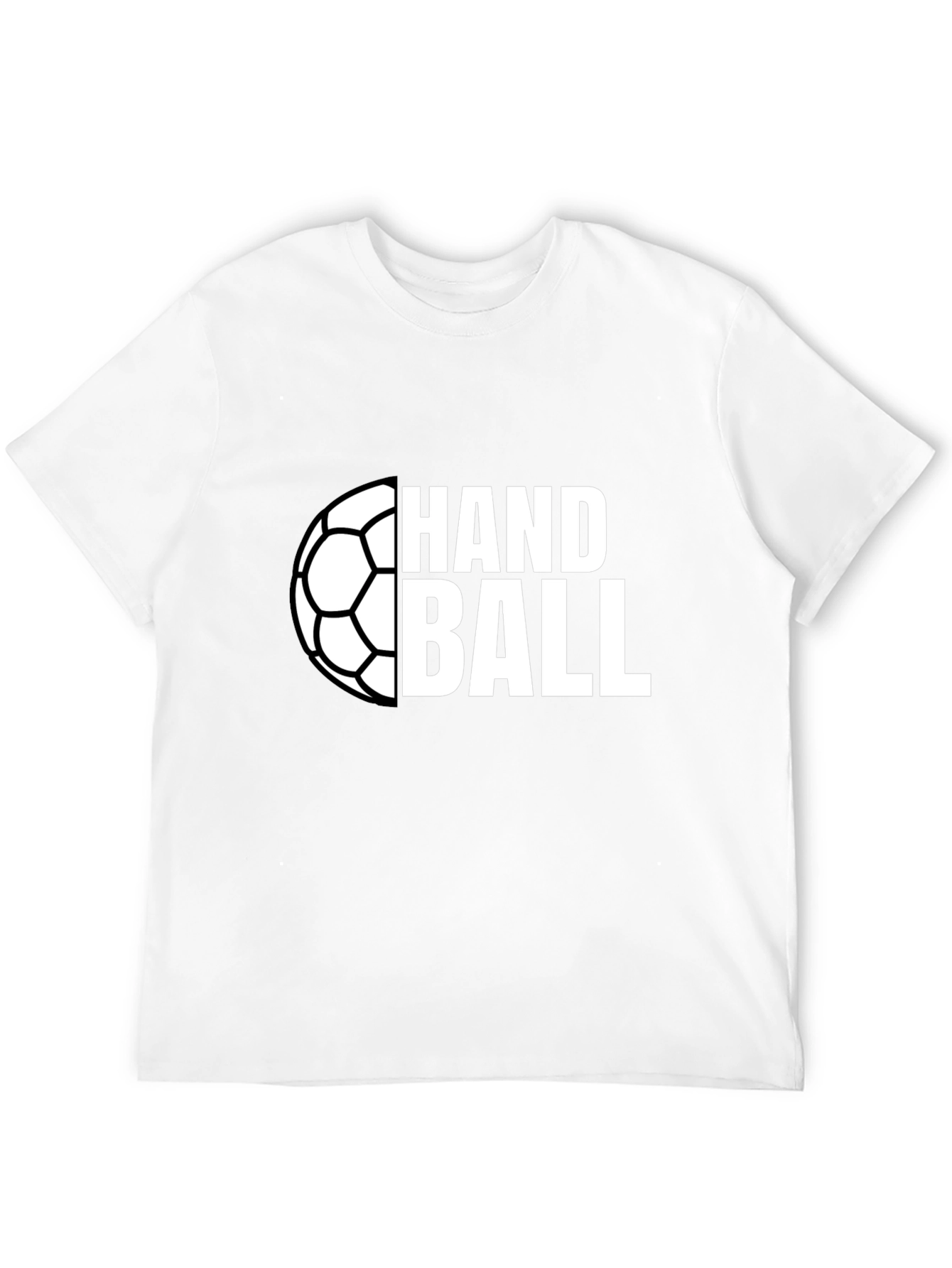 Black Handball Graphic T-Shirt - Black view 12