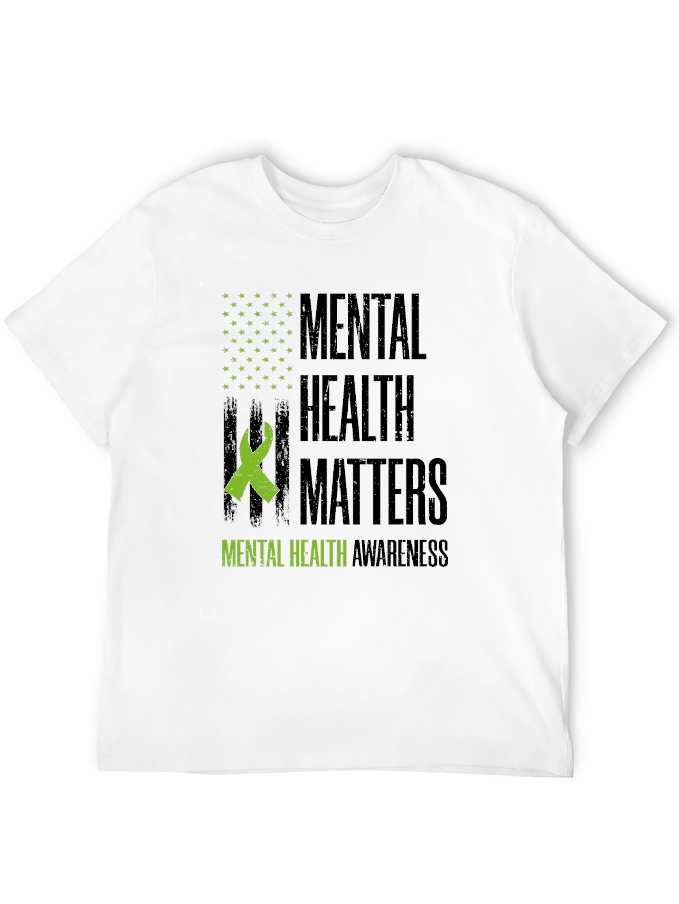 Black Mental Health Awareness T-Shirt view 12