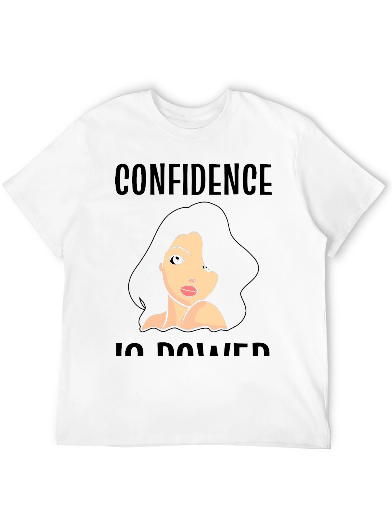 Black Confidence is Power Graphic T-Shirt view 12