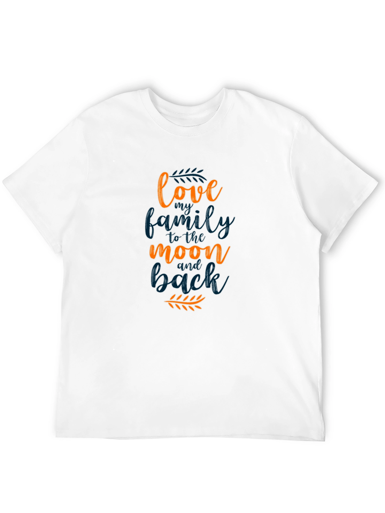 Black Love My Family T-Shirt - Cute Graphic Tee view 12