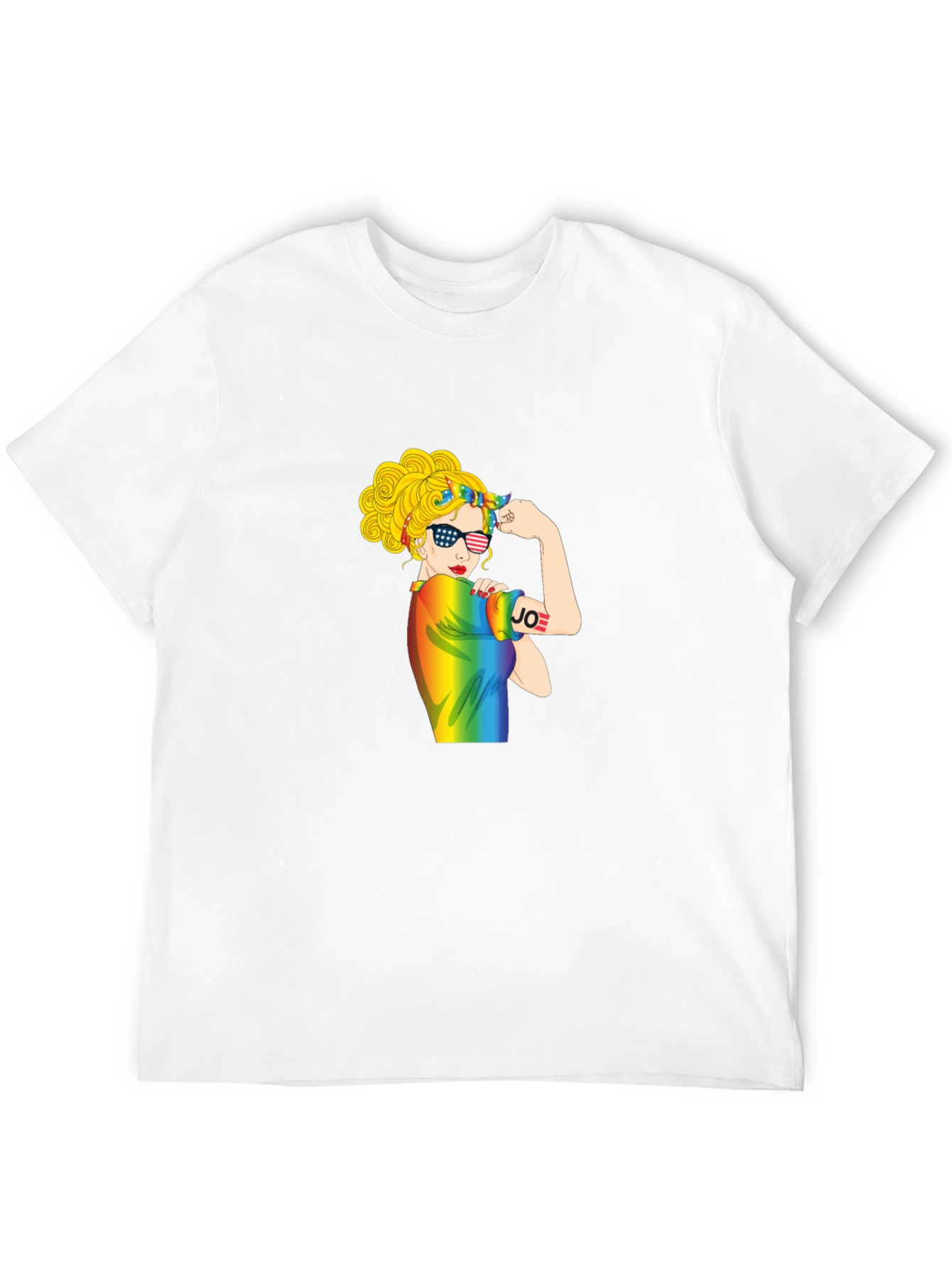 Black Empowered Woman Pride T-Shirt view 12