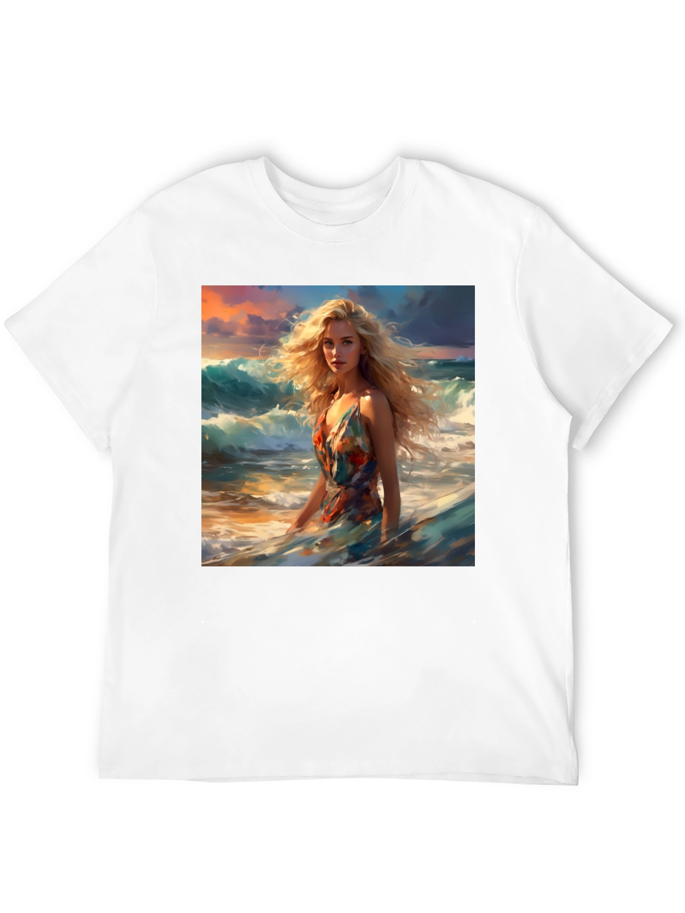 Black Ocean Dream T-Shirt - Stunning Art Print view 12