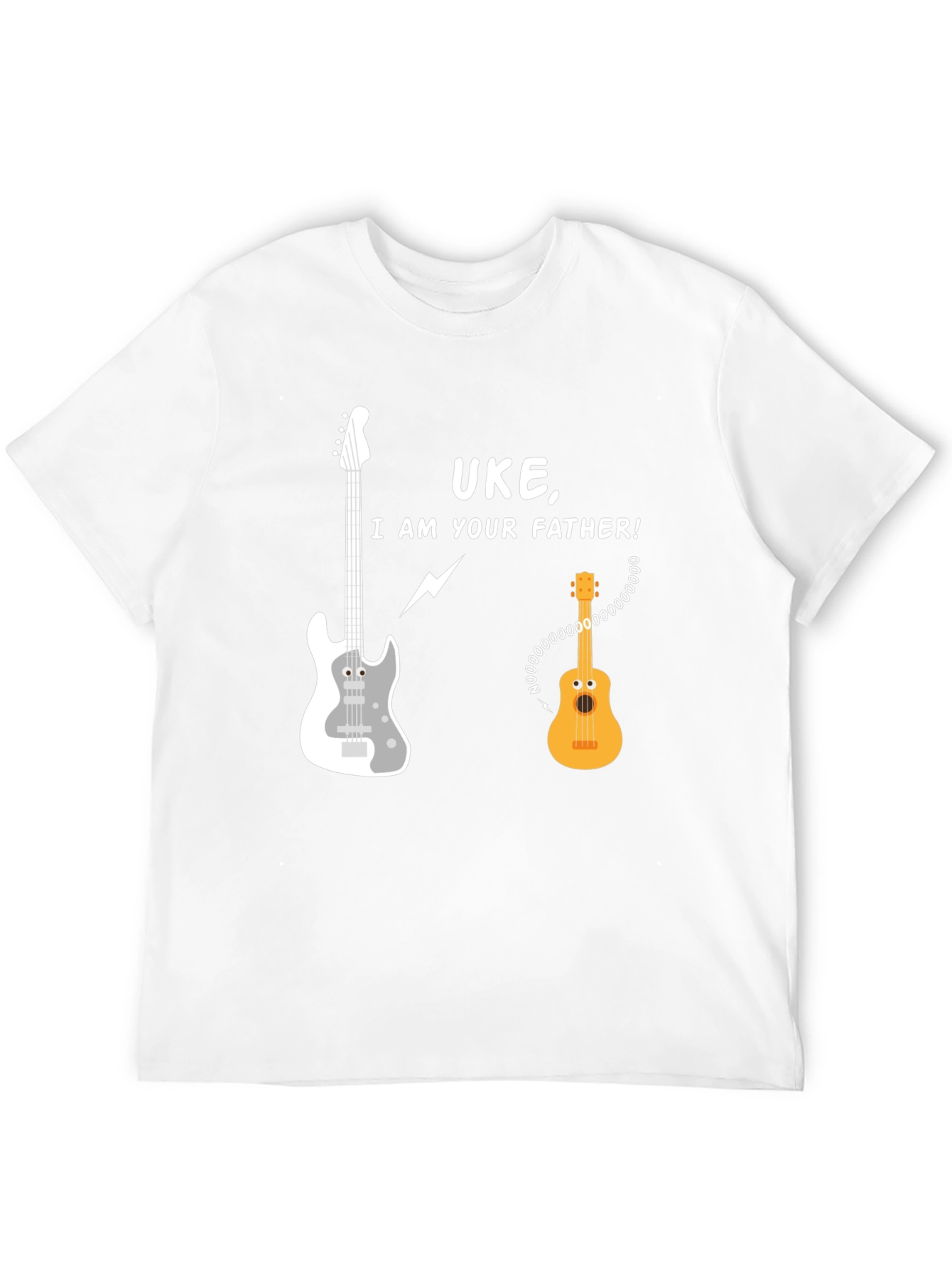 Black Uke I Am Your Father T-Shirt view 12