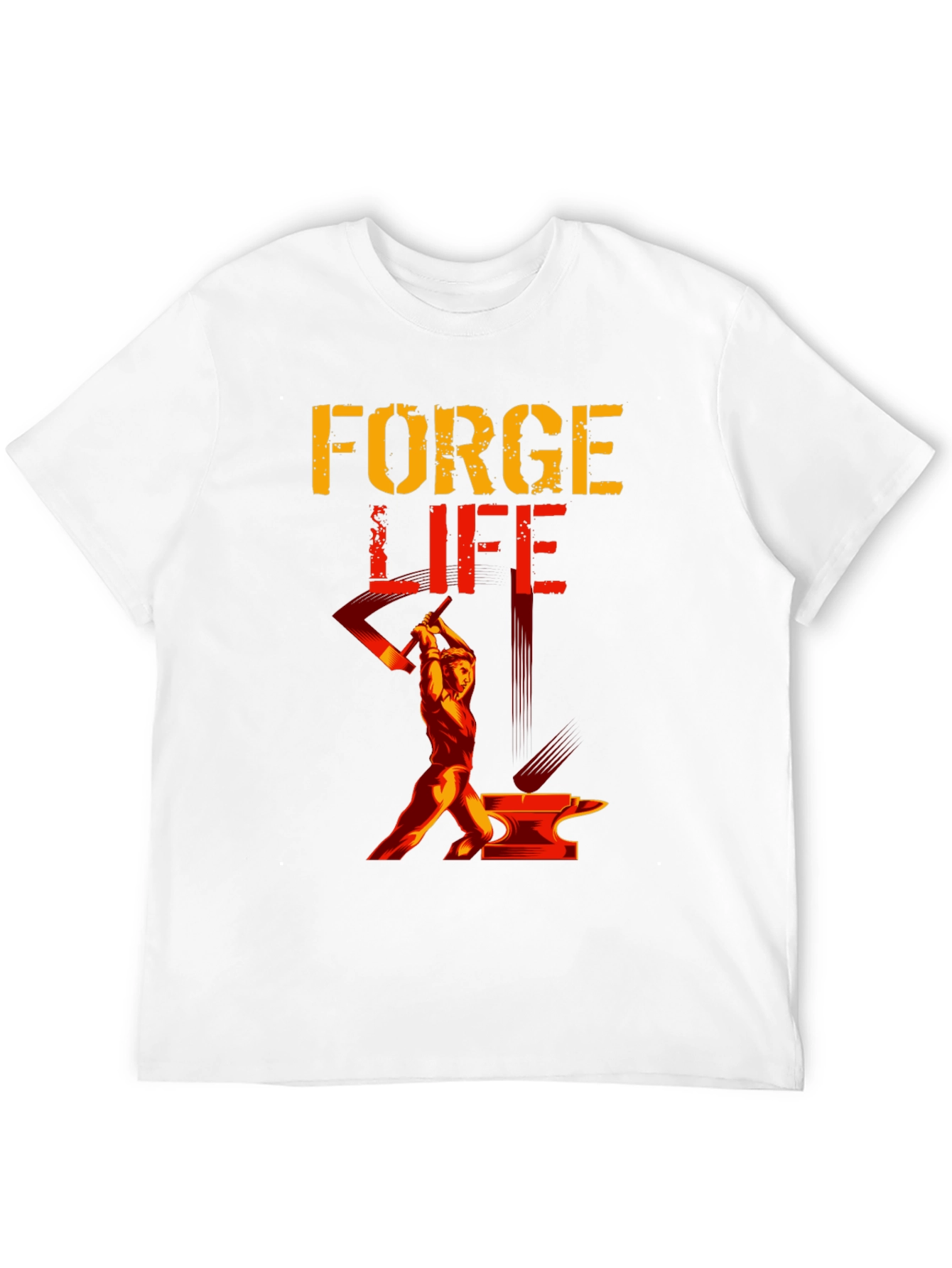 Black Forge Life Black T-Shirt view 12