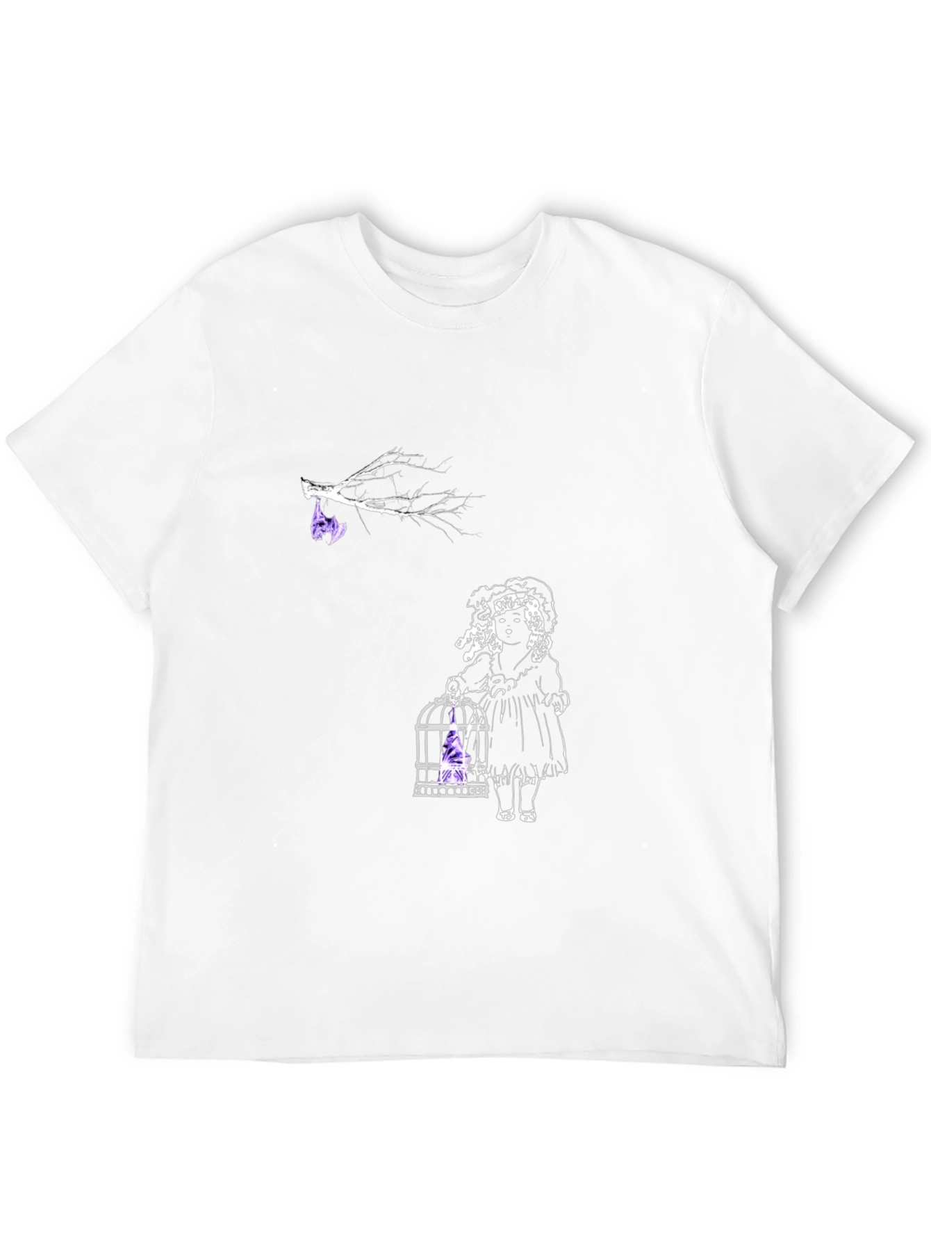 Eerie Doll Cage Graphic Tee - 12