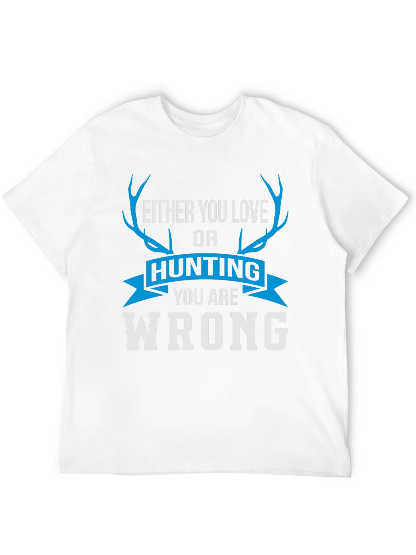 Black Hunting Lover Graphic Tee - Funny Wrong Statement view 12