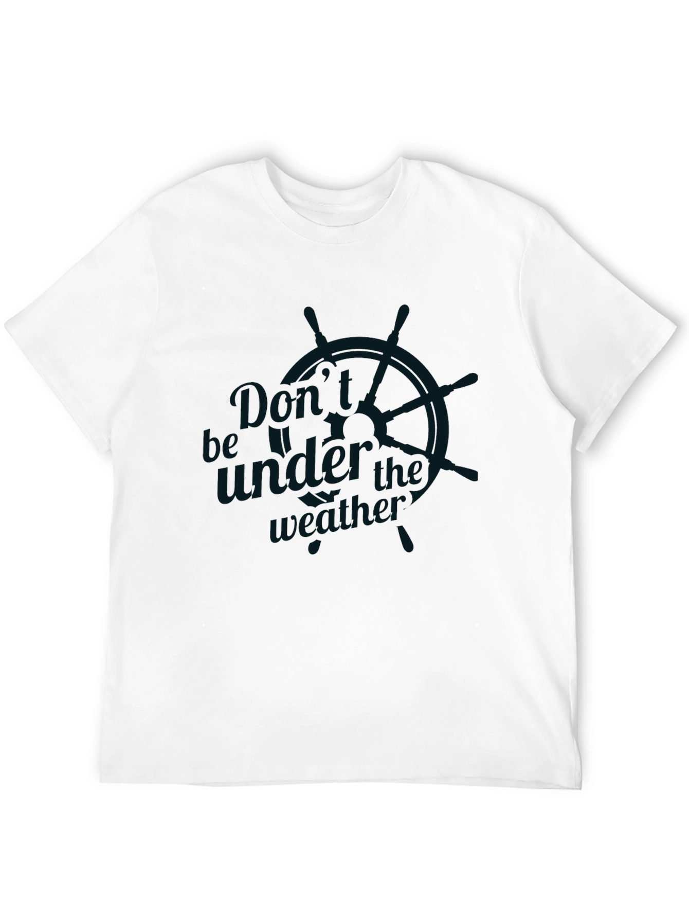 Black Don't Rock the Boat T-Shirt view 12