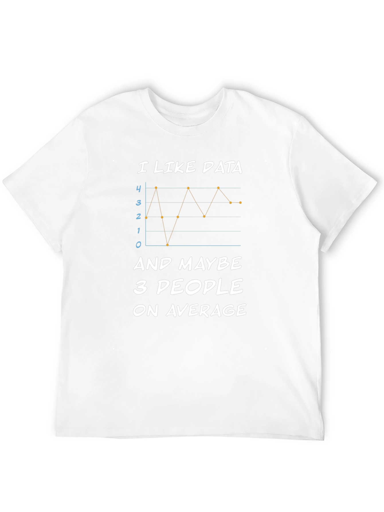 Black I Like Data Funny Graph T-Shirt view 12