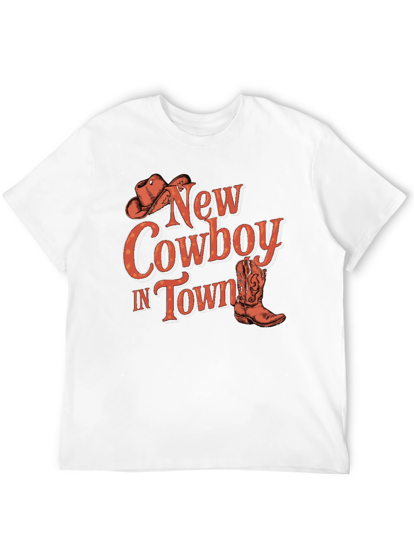 Black New Cowboy in Town Graphic T-Shirt view 12