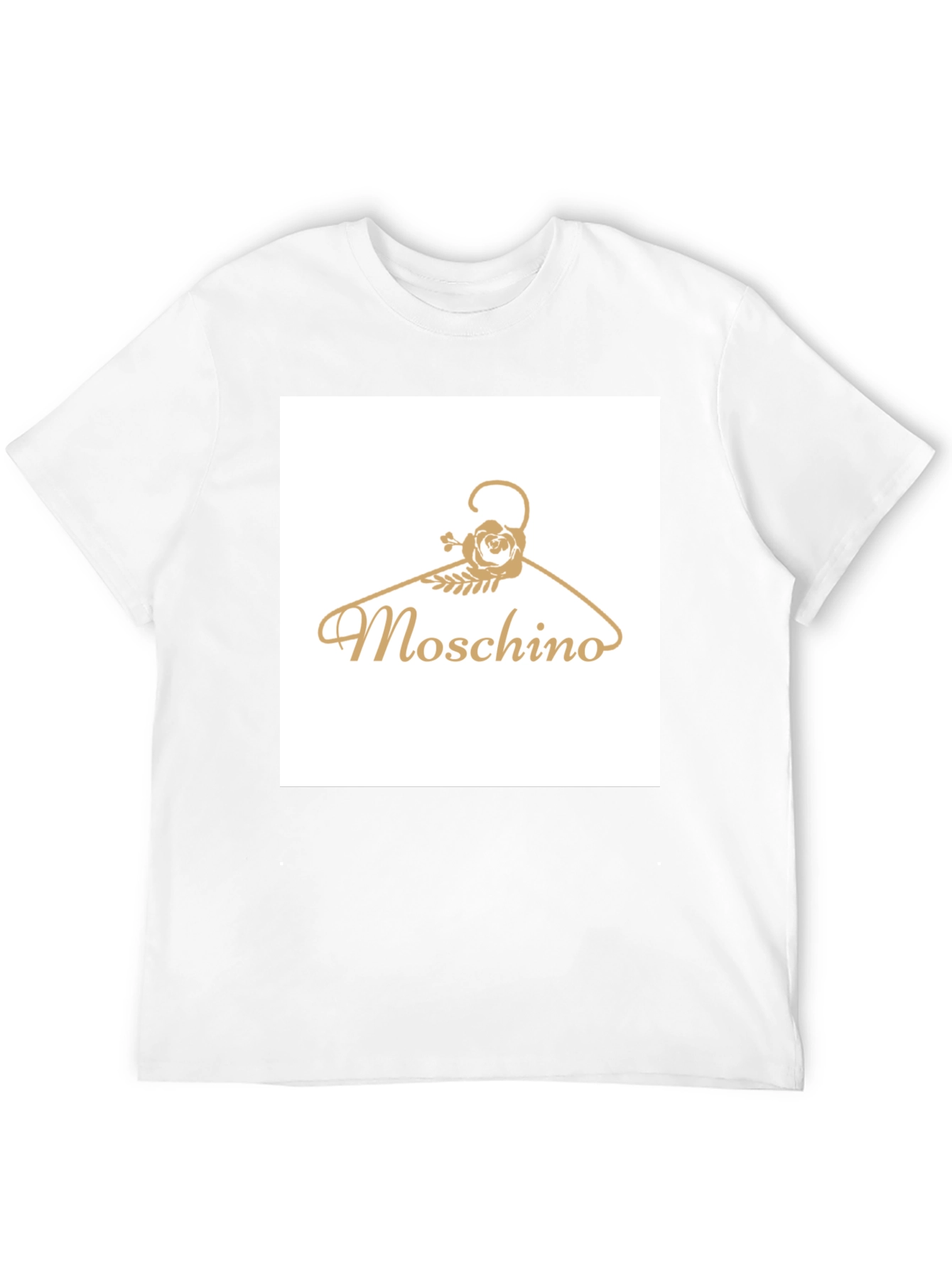 Black Moschino Hanger Graphic Tee - Stylish Casual Wear view 12