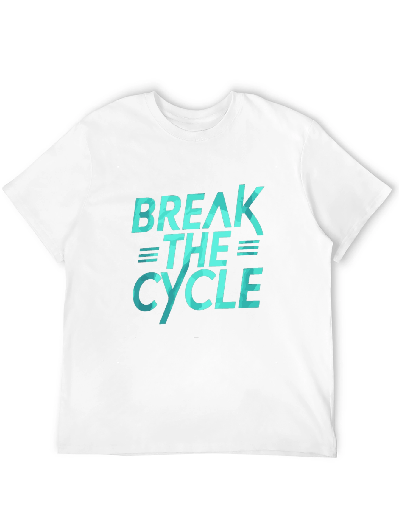 Black Break The Cycle Graphic T-Shirt - Black view 12
